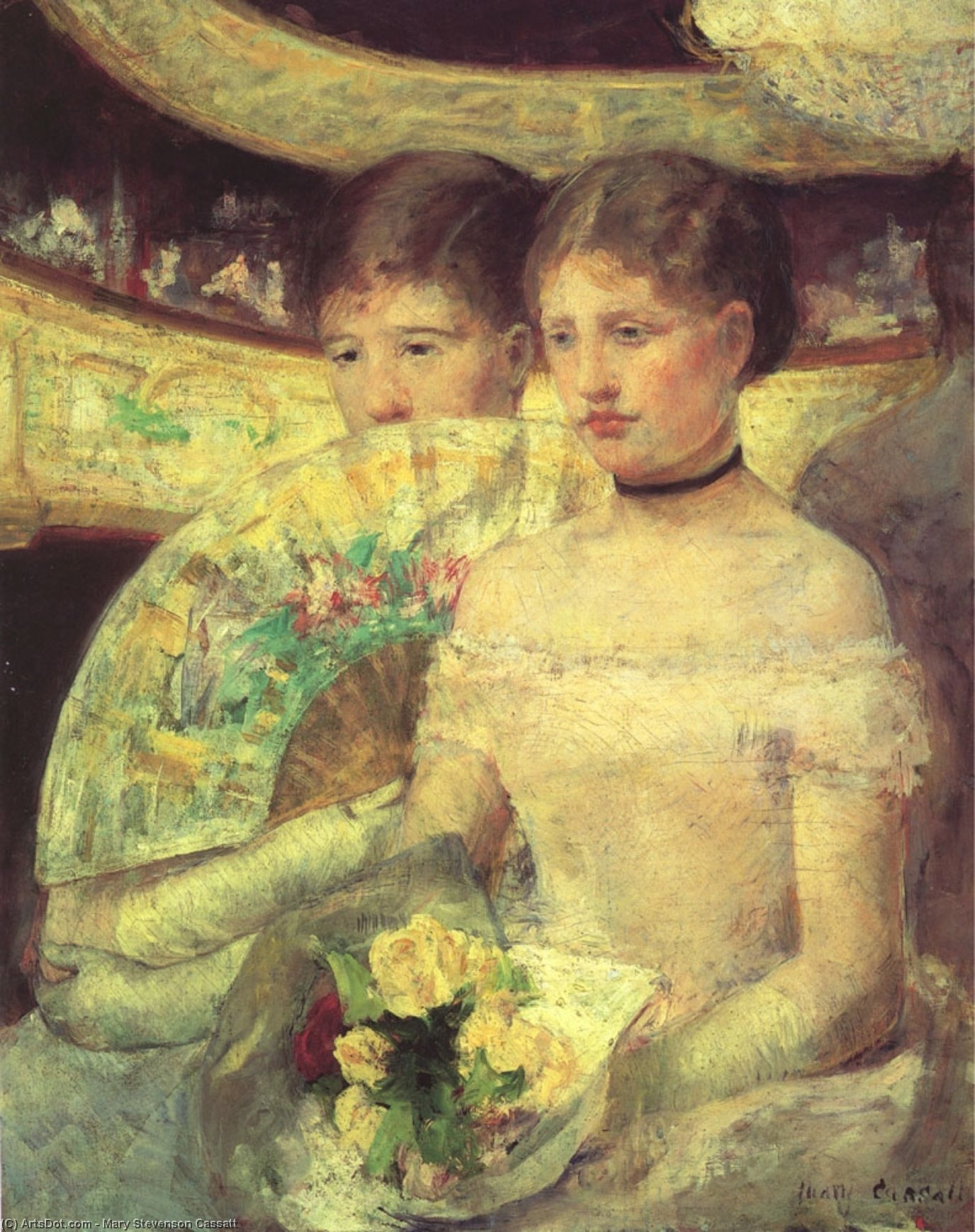 Mary Stevenson Cassatt - La Loge