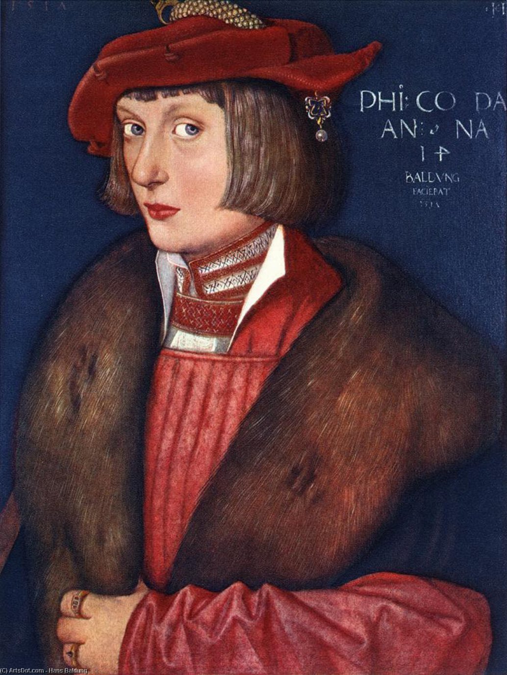 Count Philip — Hans Baldung Grien