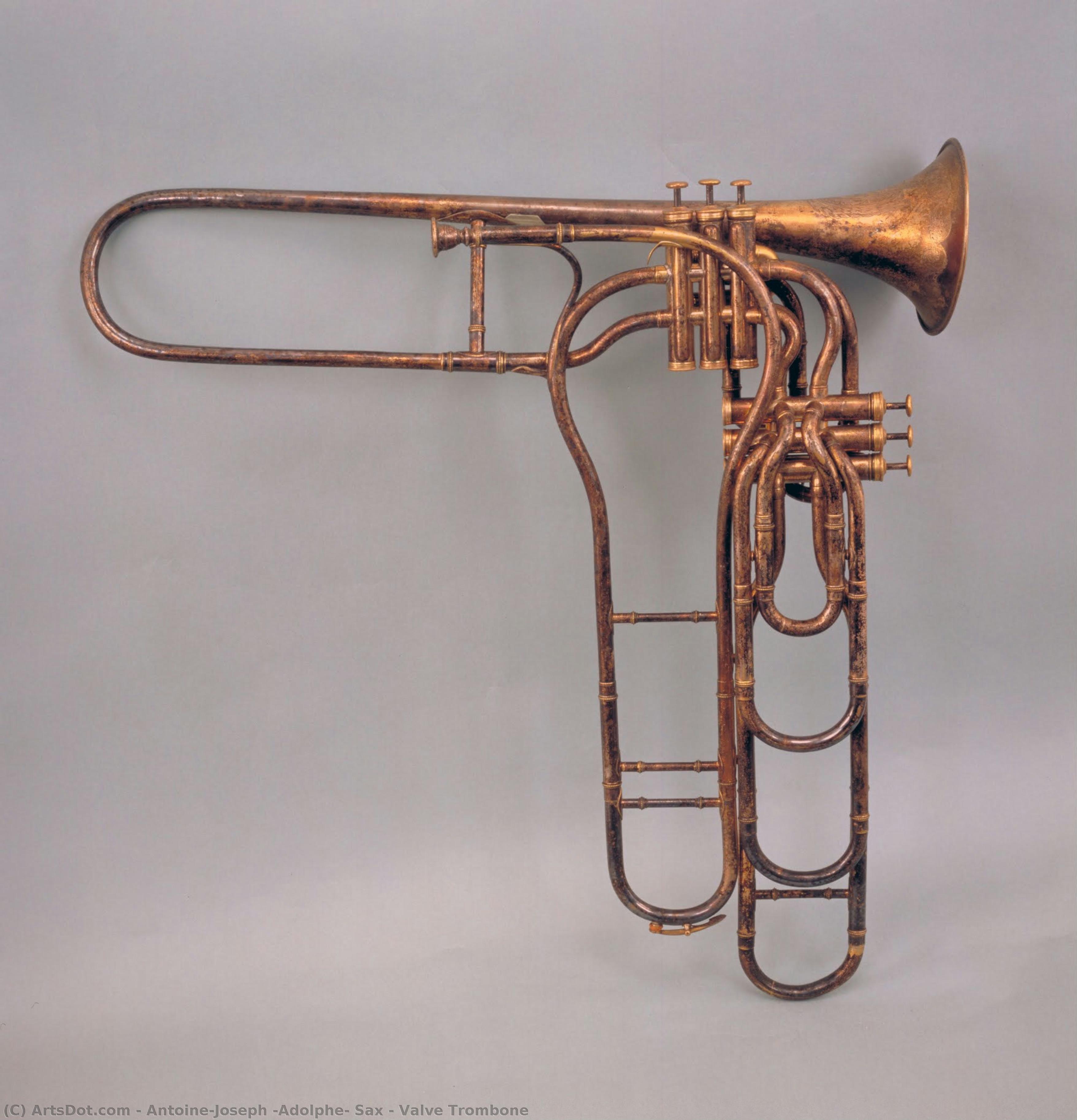 Ventilstrombone — Adolphe Sax