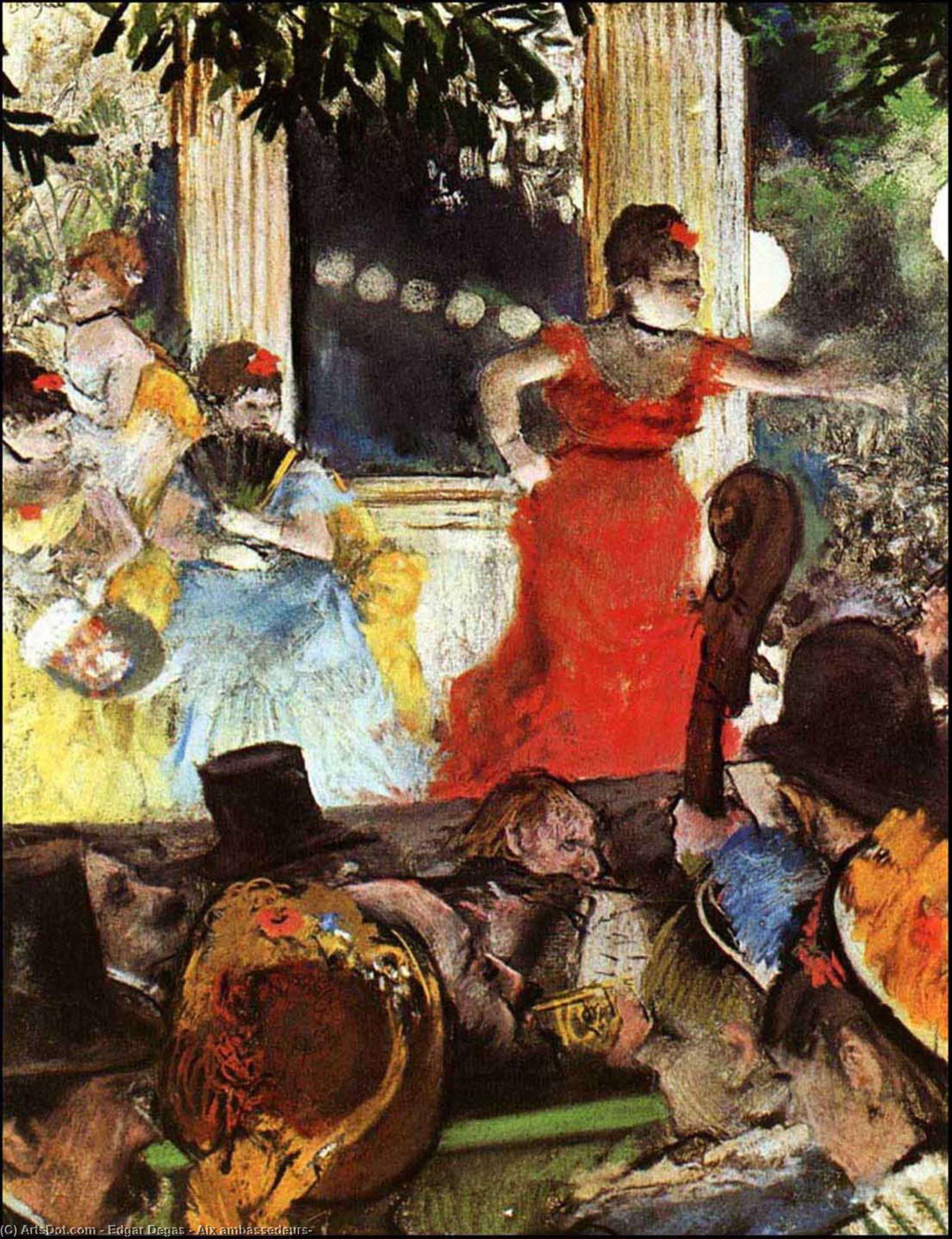hilaire-germain-edgar degas - Aix ambassadeurs,