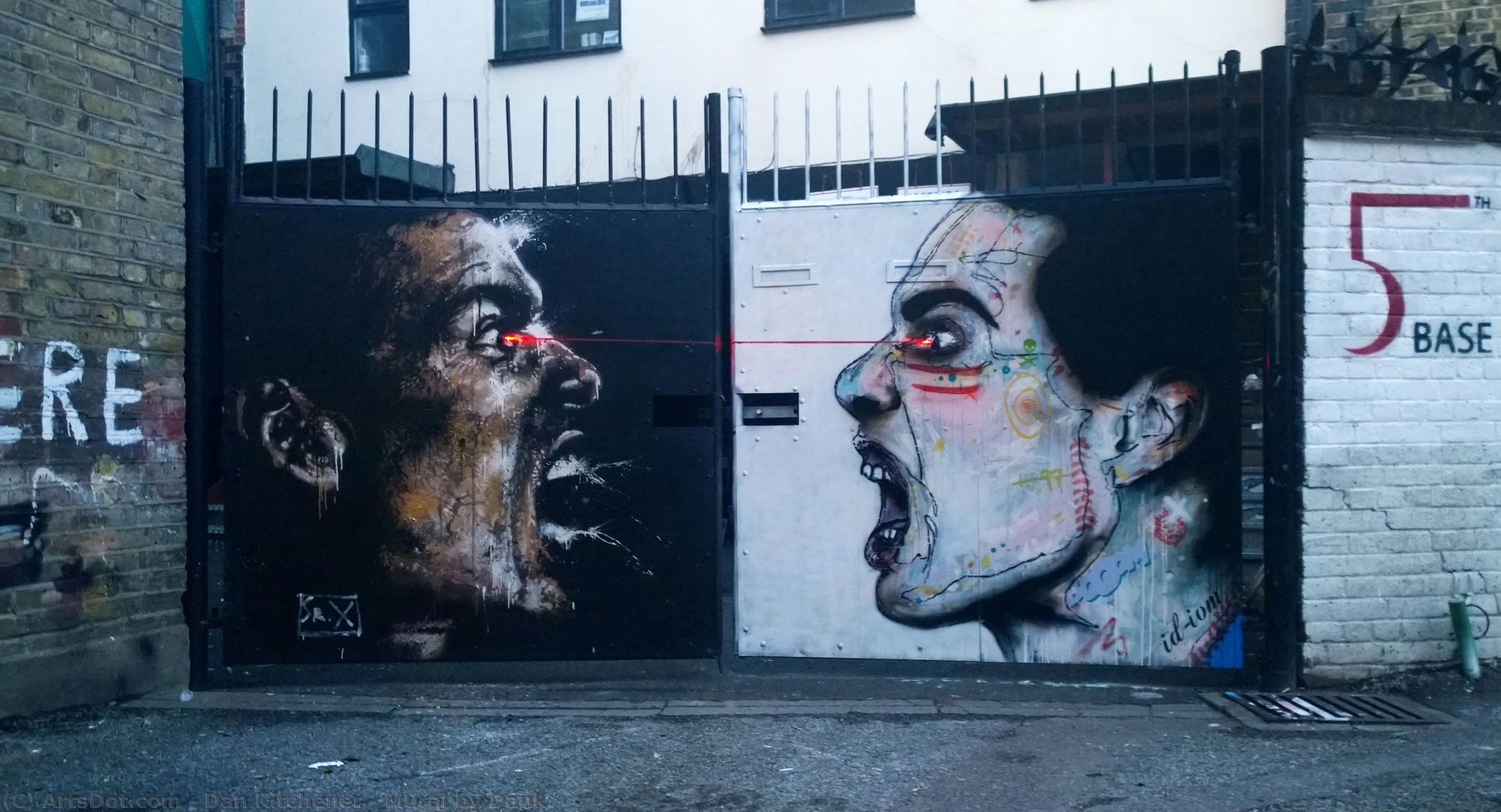 dan kitchener - Mural by Dank