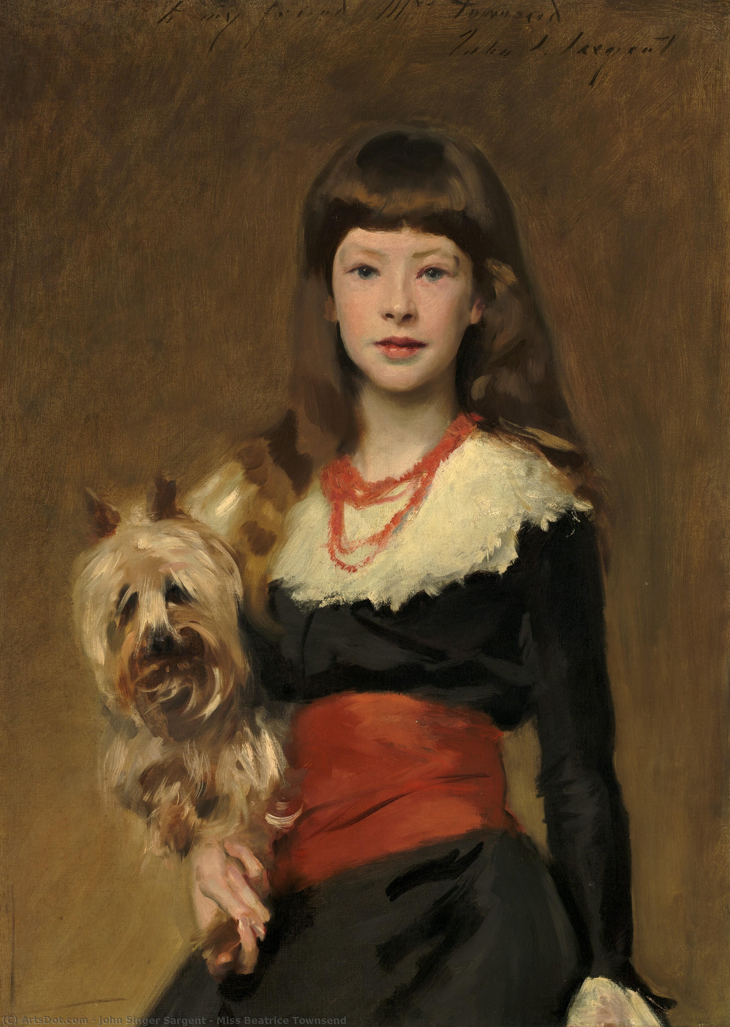 John Singer Sargent - Miss Beatrice Townsend