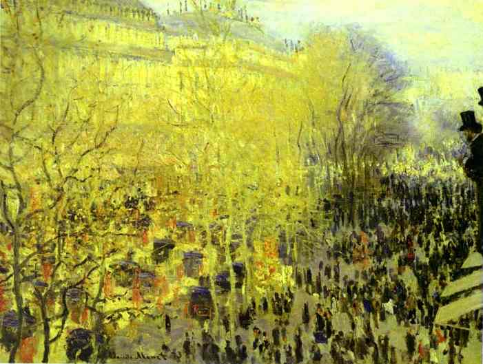 Boulevard Des Capucines — Claude Monet