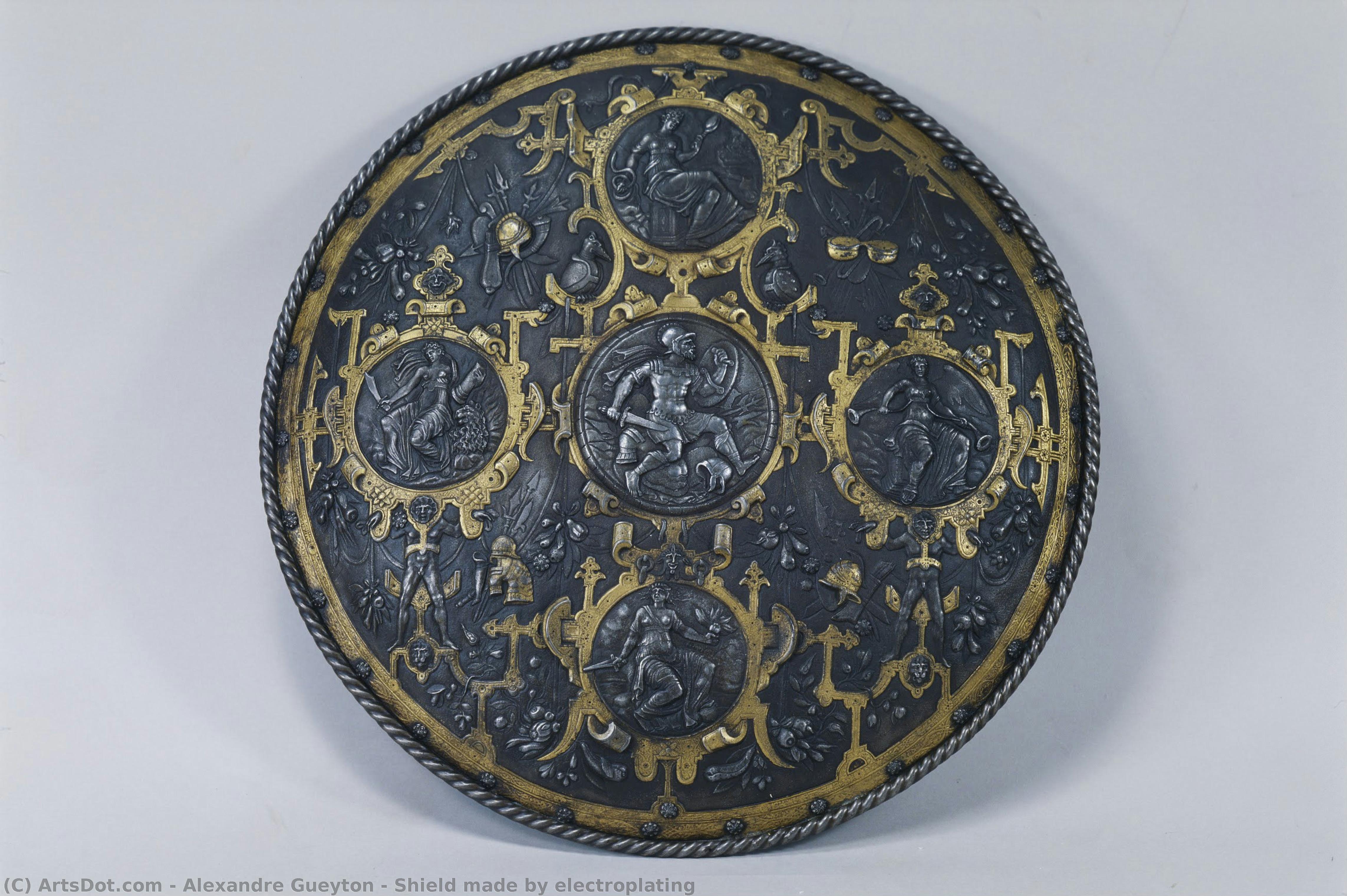 Shield Made By Electroplating — Alexandre Gueyton