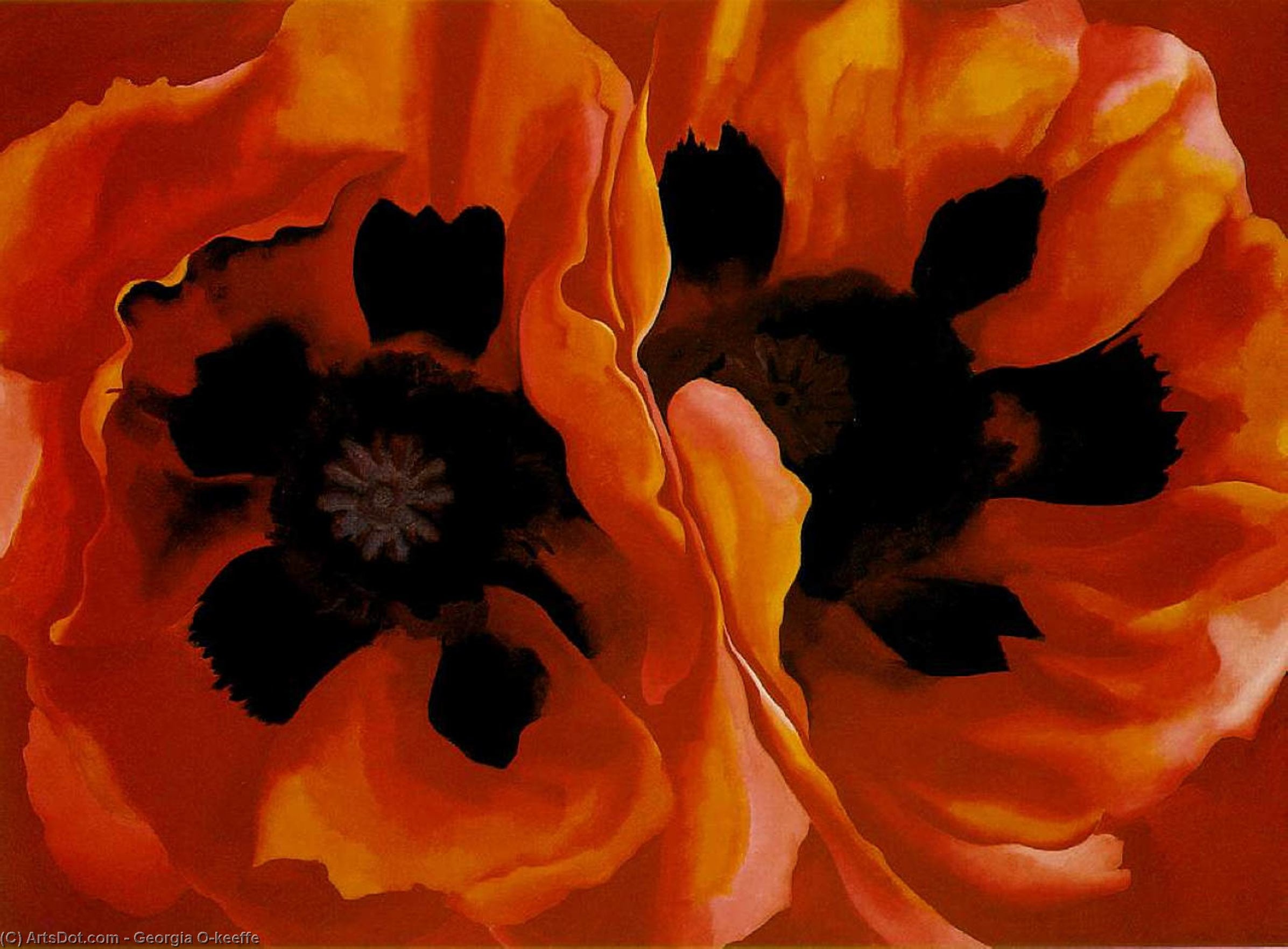 Orientaaliset Päivänsiät — Georgia O’keeffe