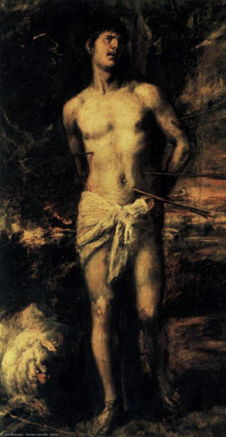 St Sebastian — Titian