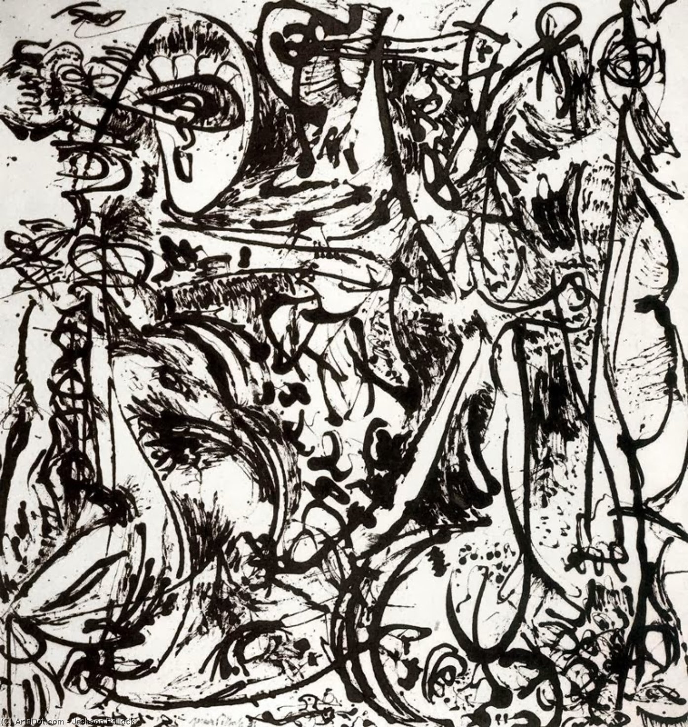 Jackson Pollock - Echo