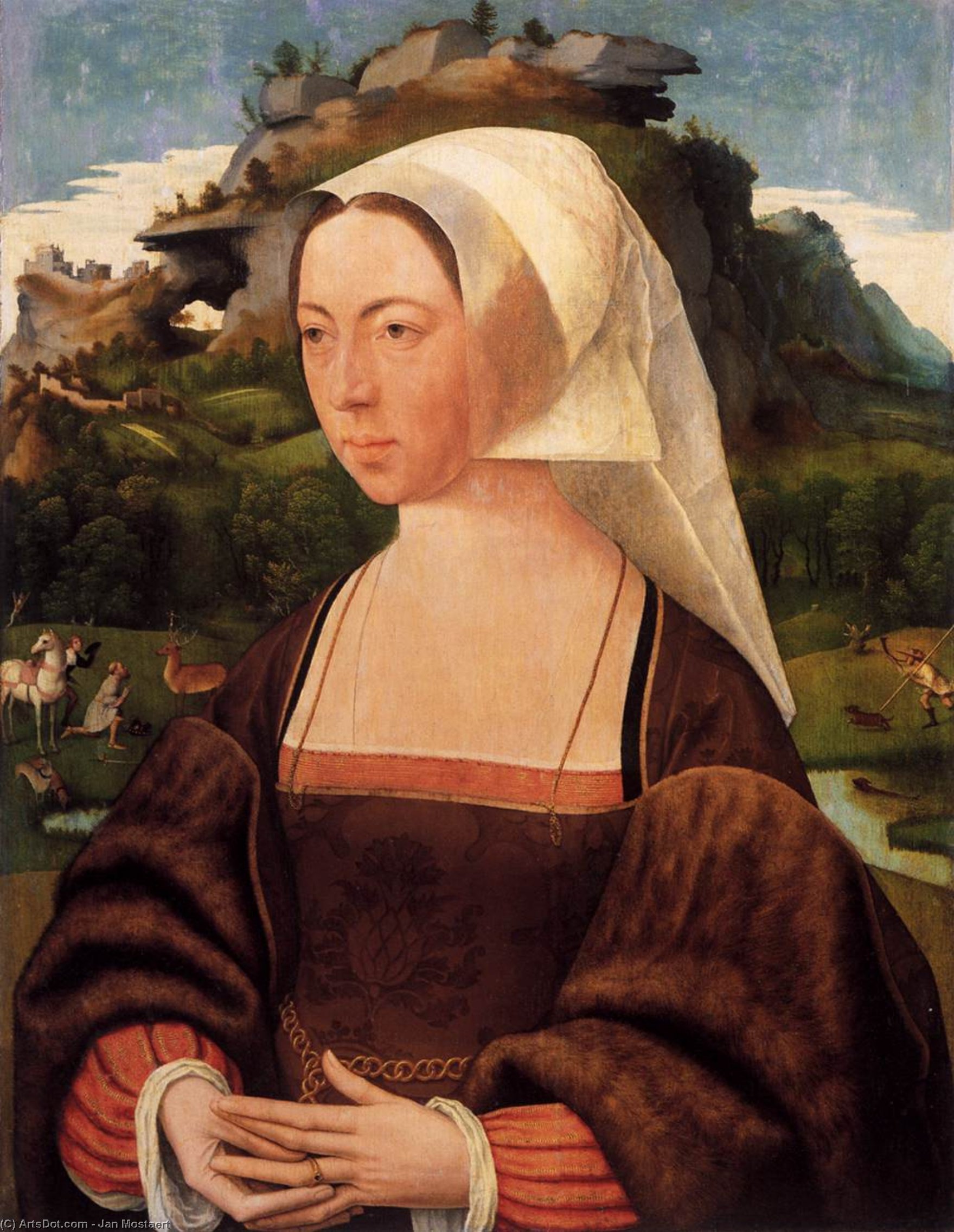 Ritratto Di Una Donna — Jan Mostaert