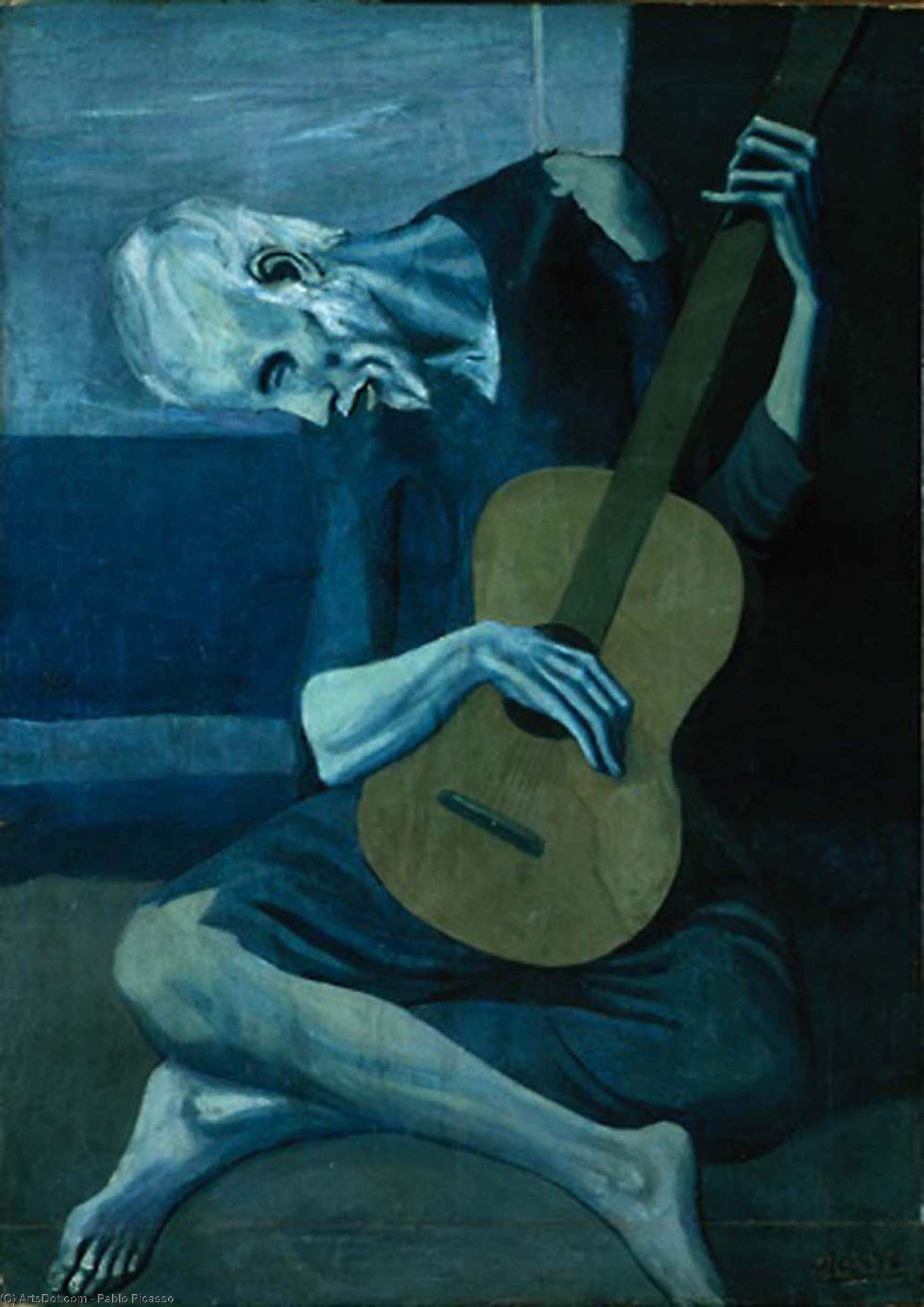 Den Gamle Gitaren — Pablo Picasso