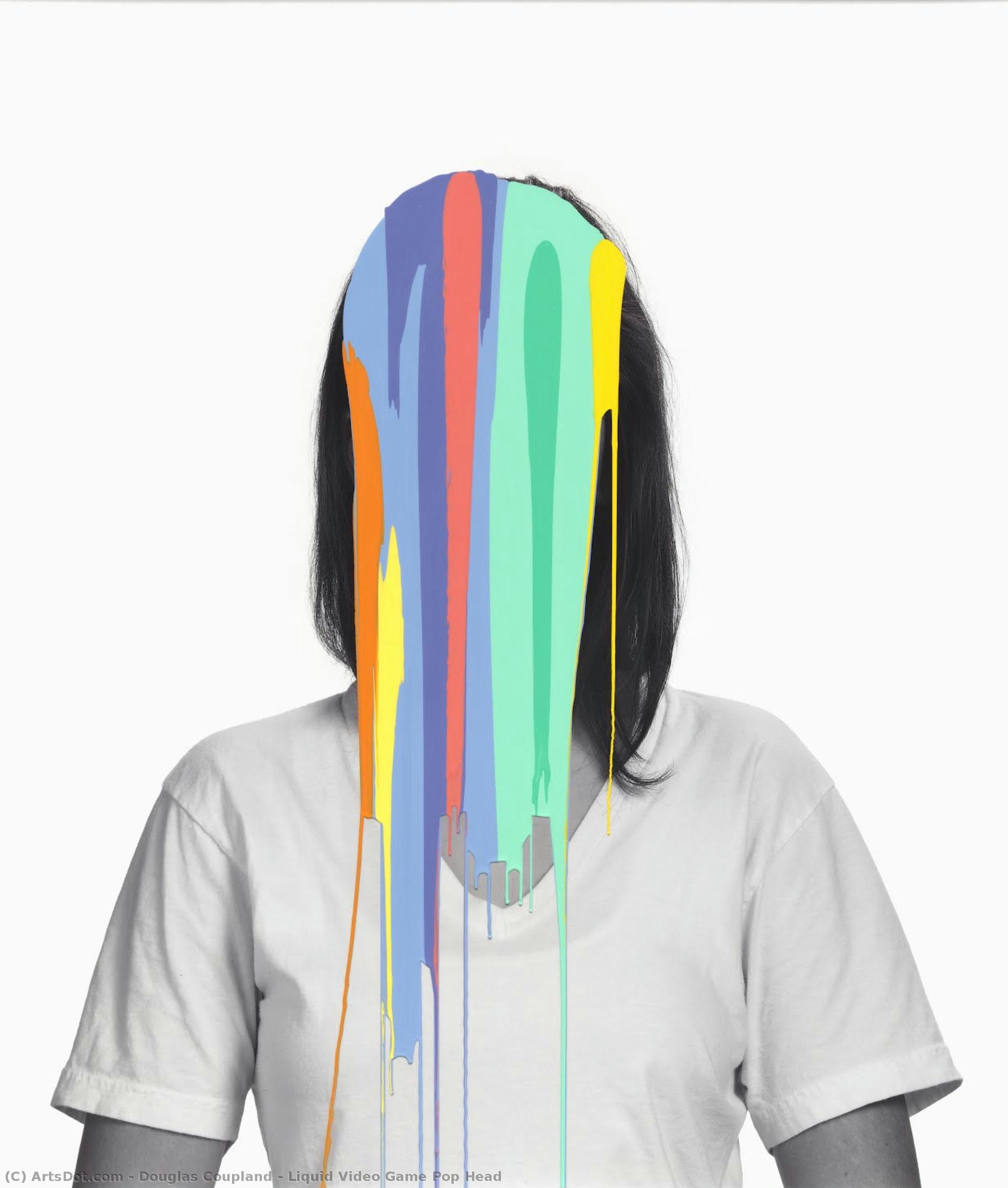 Douglas Coupland - Liquid Video Game Pop Head