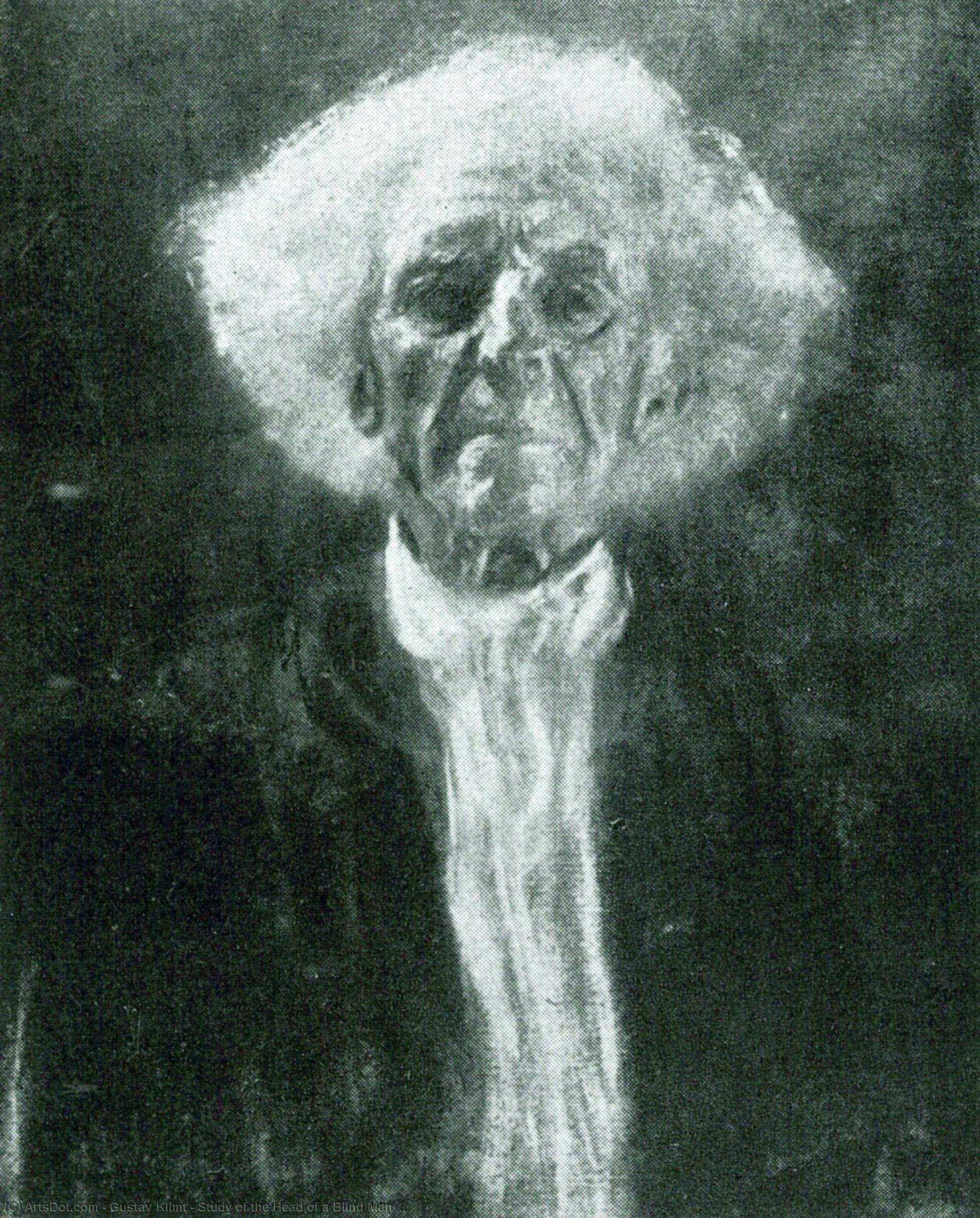 Studie Eines Blinden Mannes — Gustav Klimt