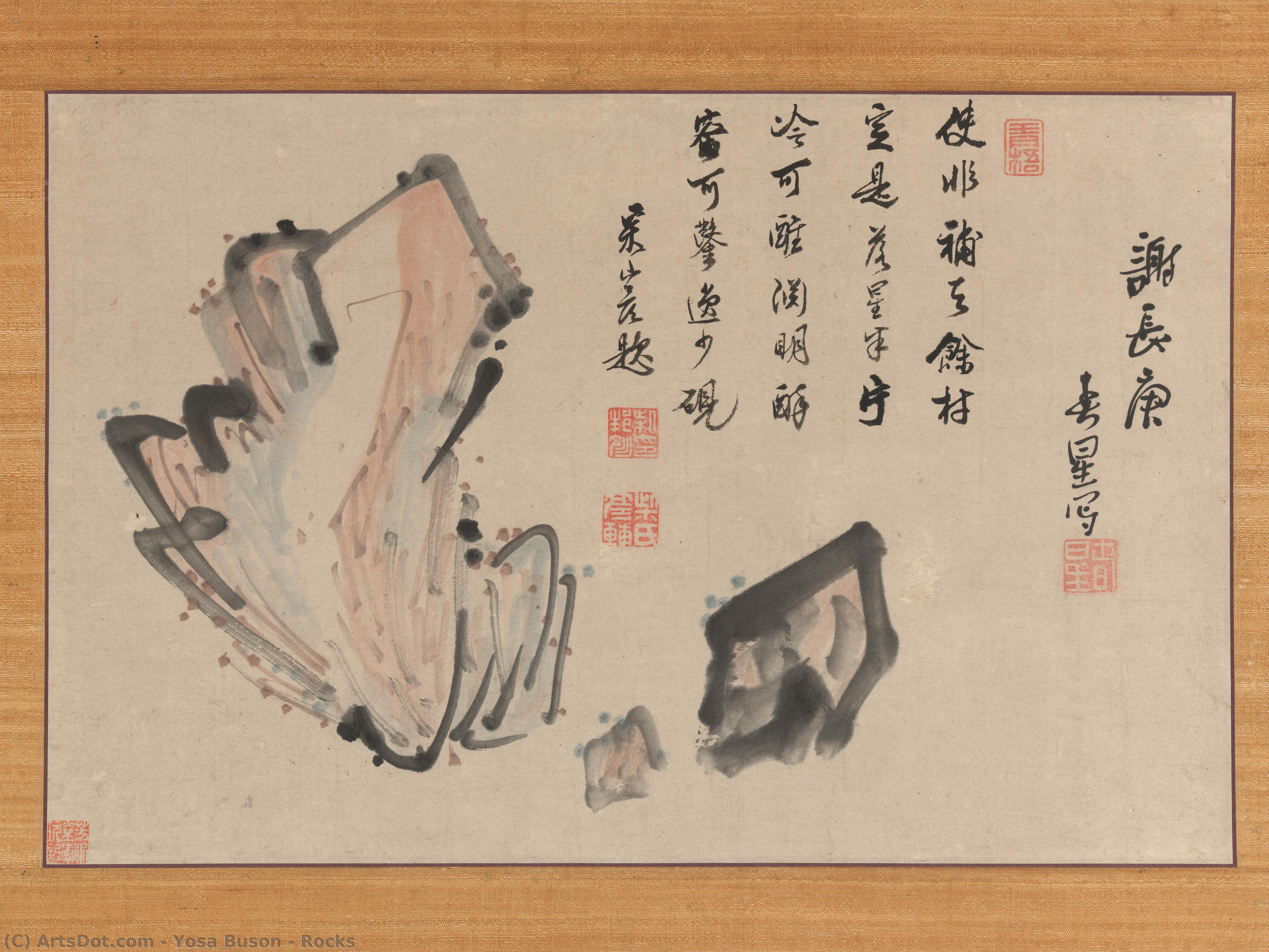 Rocks — Yosa Buson
