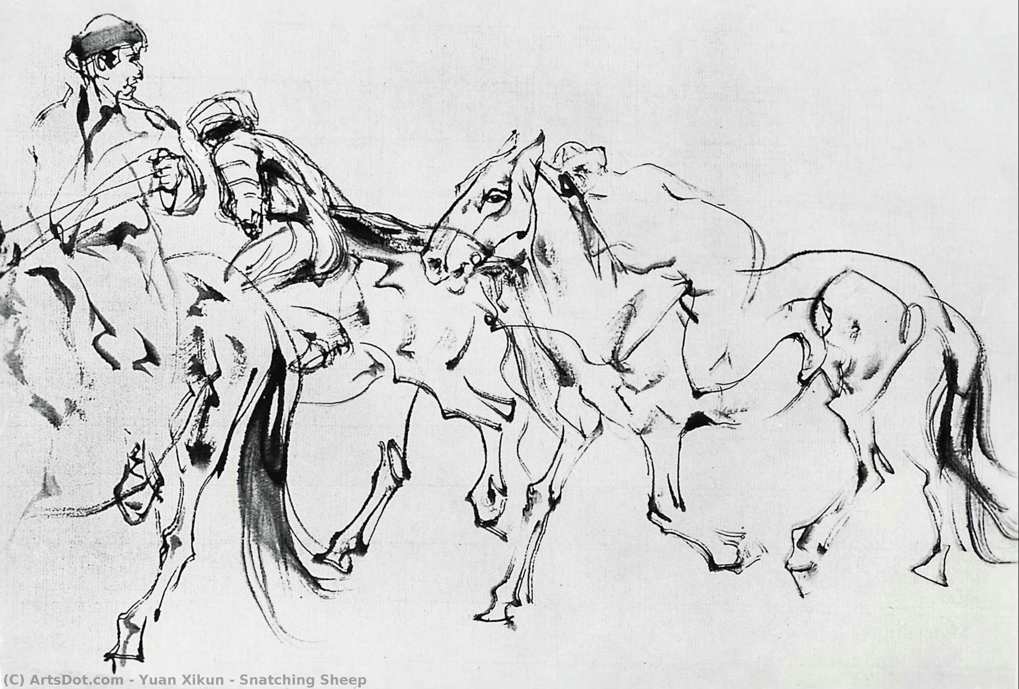 Snatching Sheep — Juano Xikunas