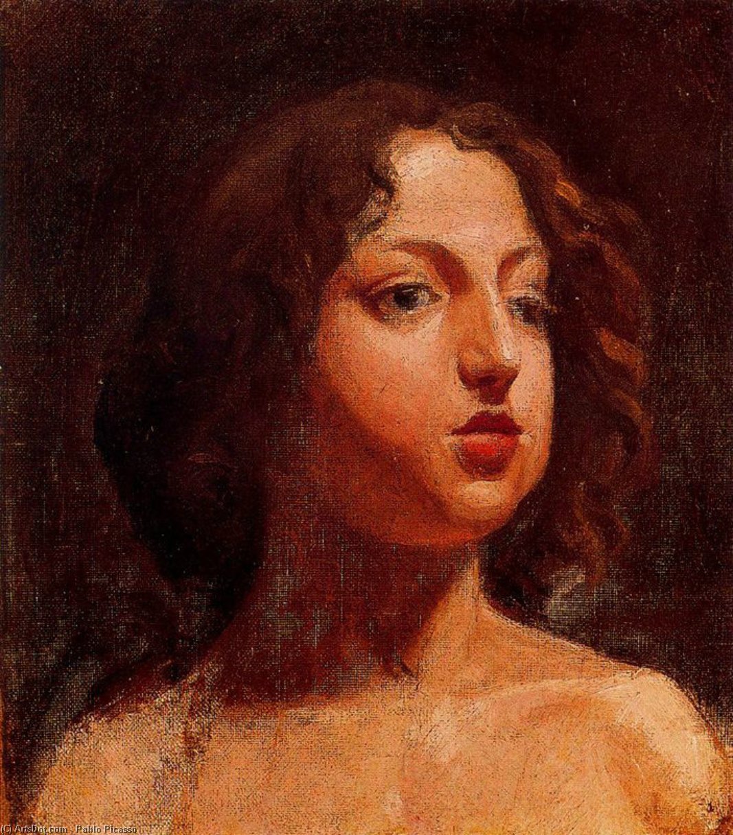 Pablo Picasso - Hlava ženy
