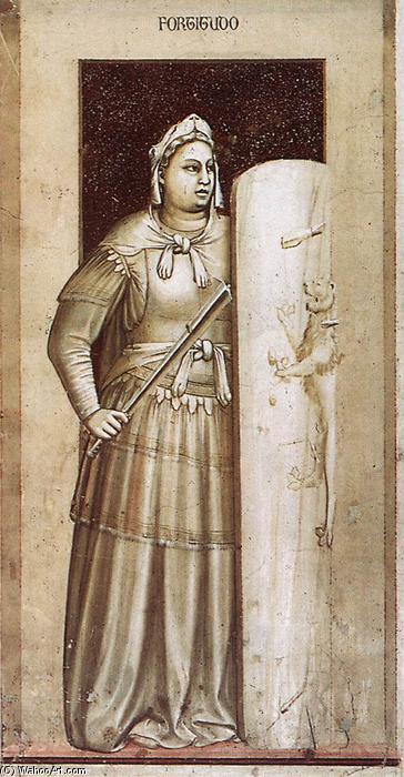 Giotto di Bondone - No. 41 La Virtù della Forza