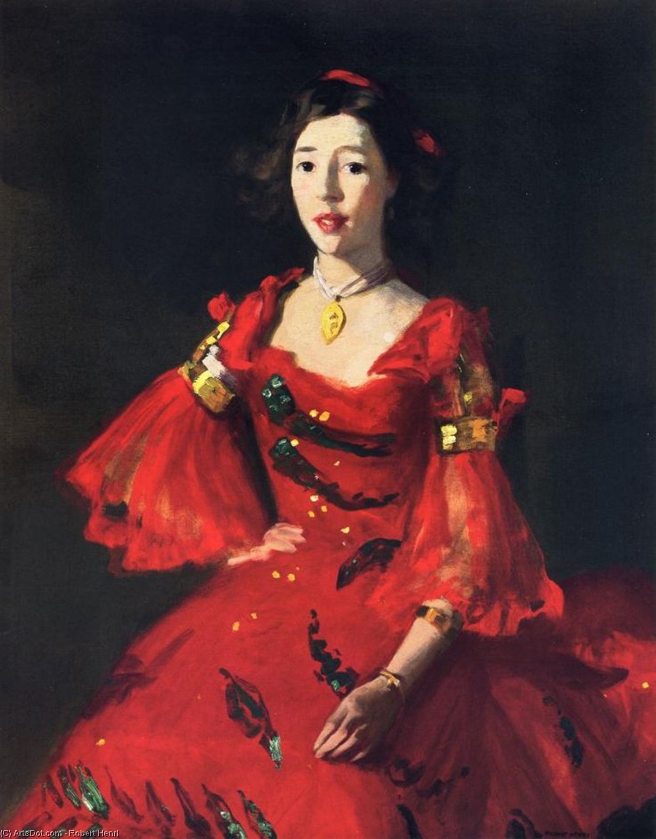 La Madrileñita — Robert Henri