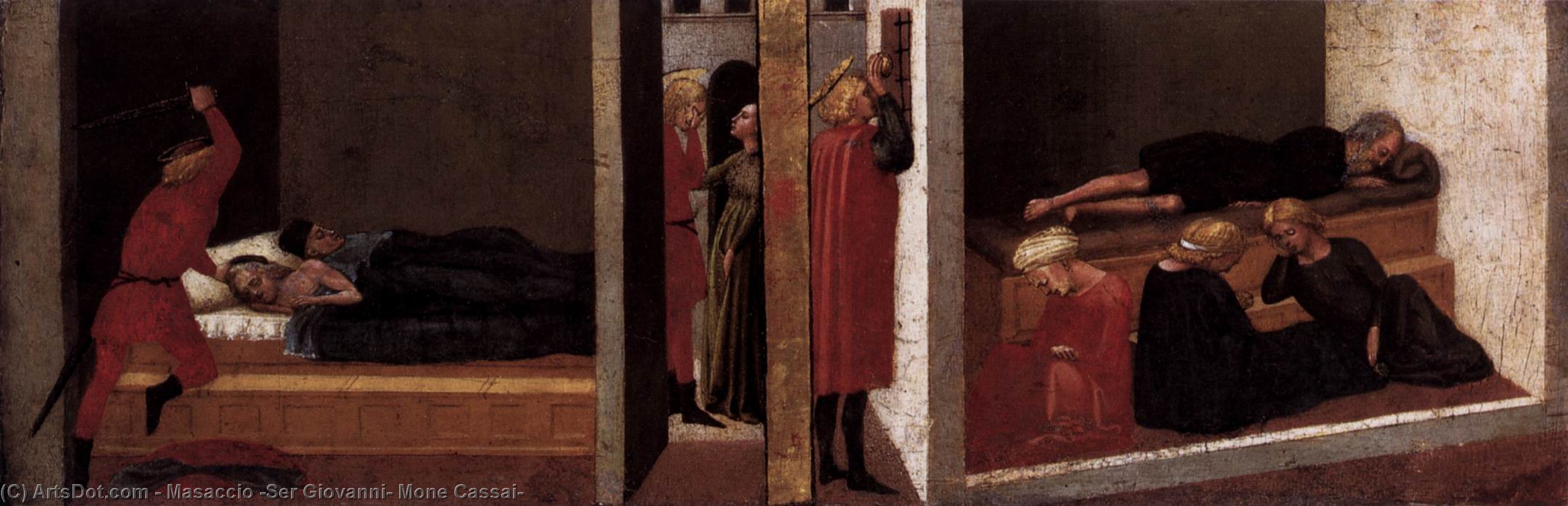 Predella Panel From The Pisa Altar — Мазаччо