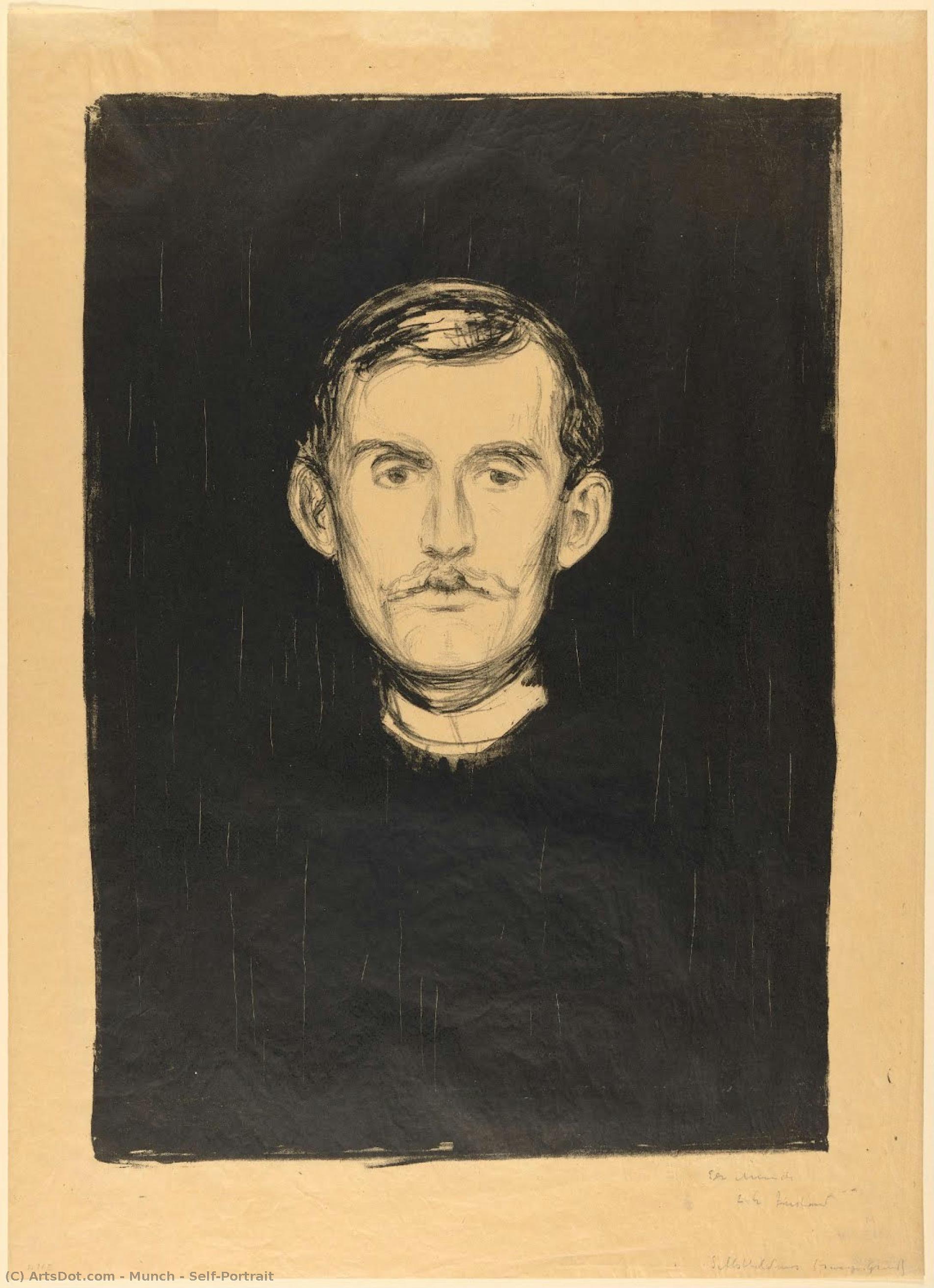 Edvard Munch - Selvportræt