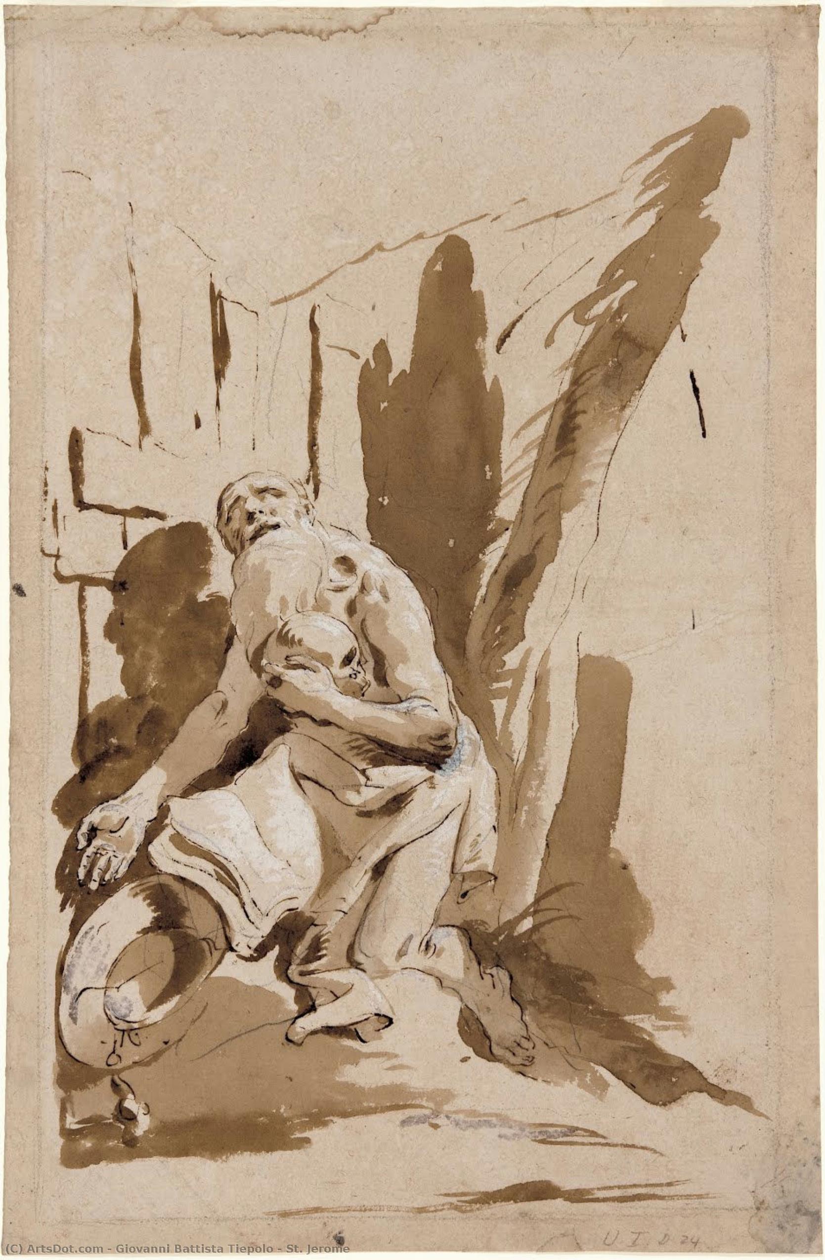 St. Jerome — Джованни Баттиста Тиеполо