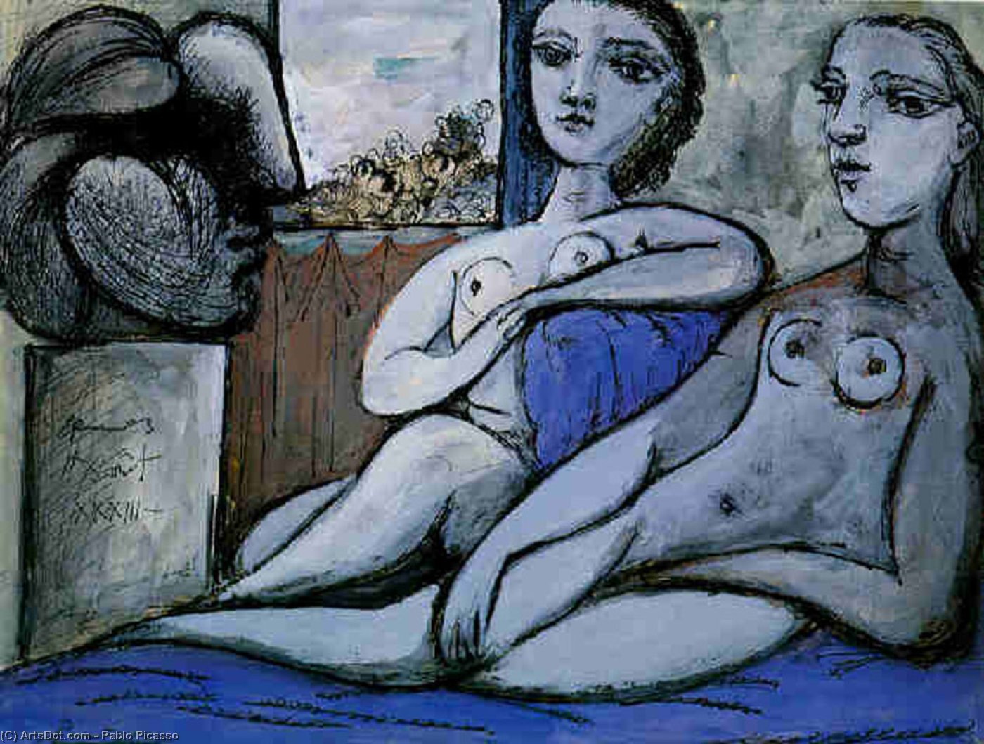 Pablo Picasso - Nudes et buste