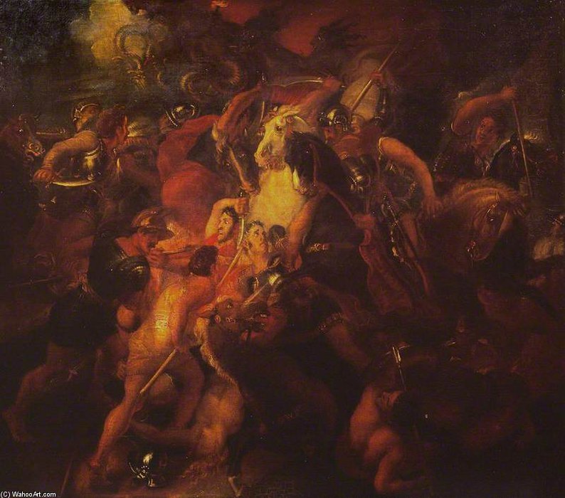 A Battle — Thomas Stothard
