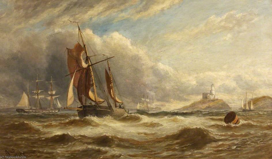 Shipping Off Mumbles — John Syer