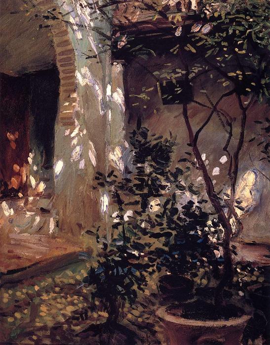 Granada. Sunspots — John Singer Sargent
