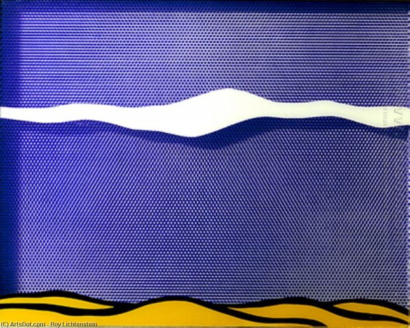 Roy Lichtenstein - Arctic landscape