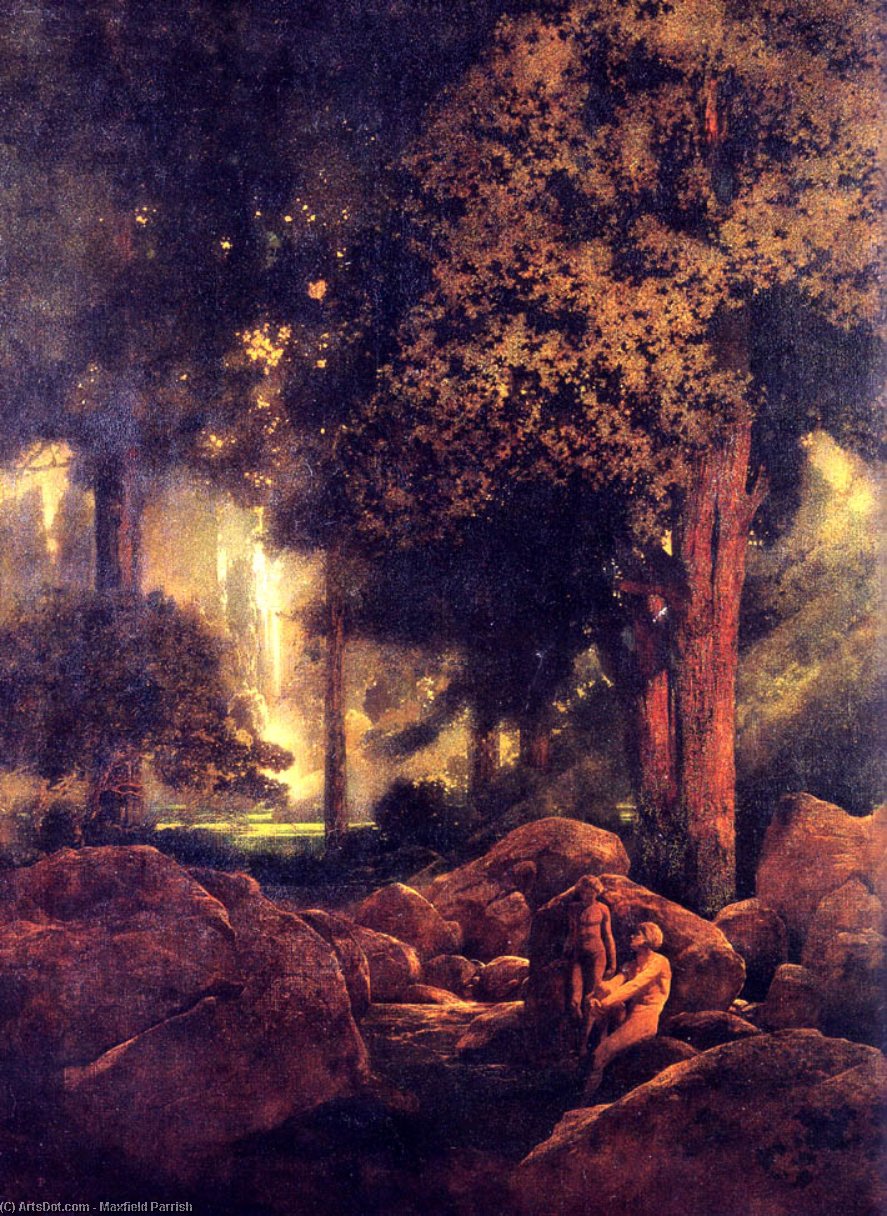 The Chimera — Maxfield Parrish