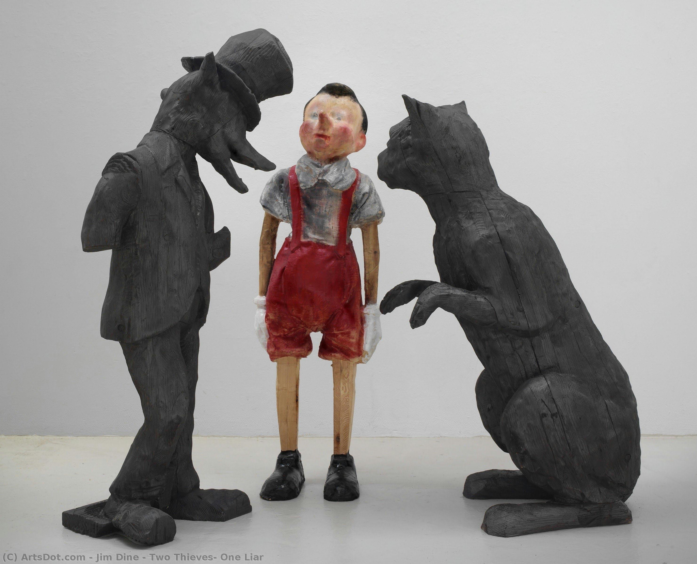 Two Thieves, One Liar — Jim Dine