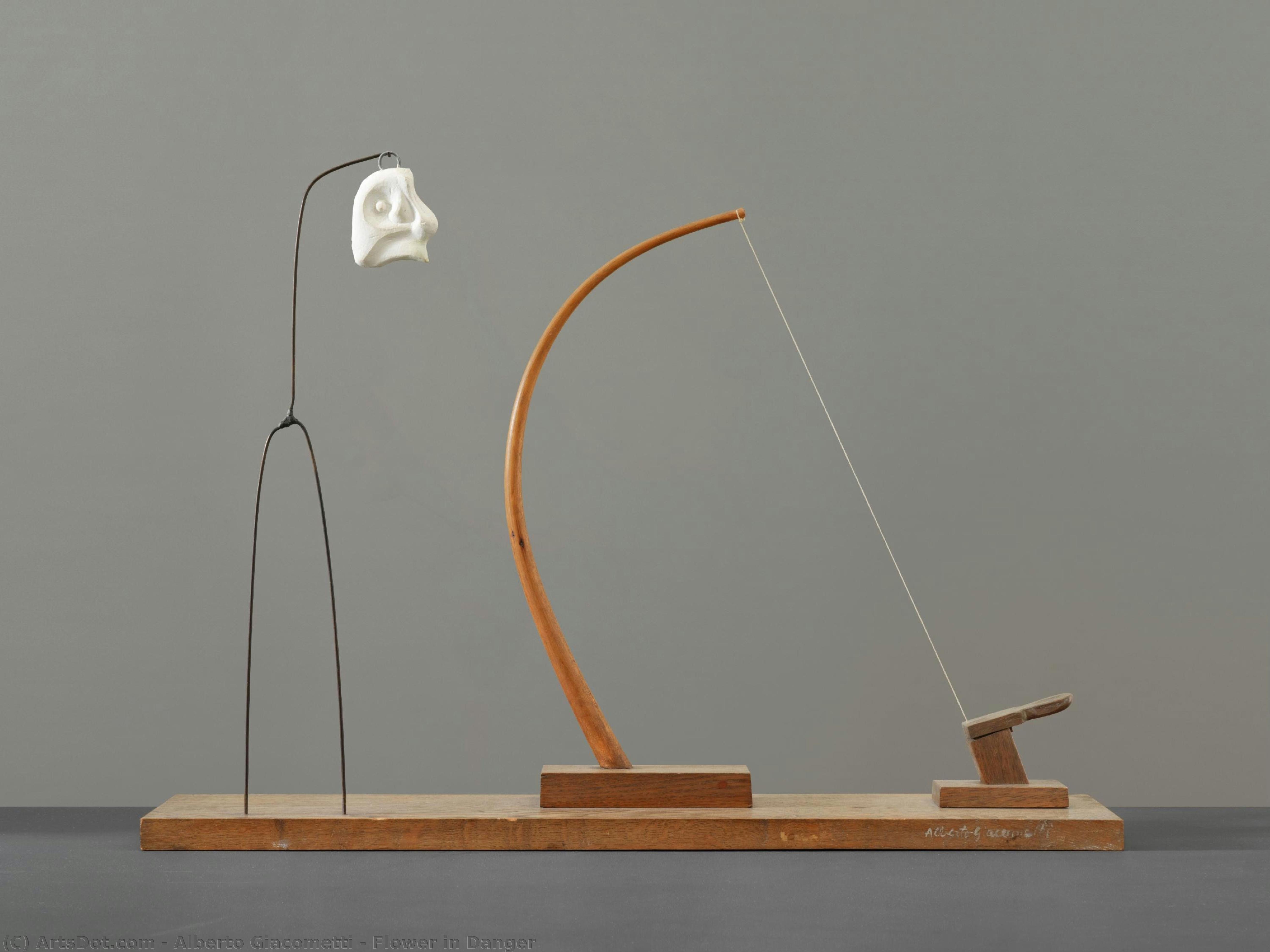 Alberto Giacometti - Flower in Danger