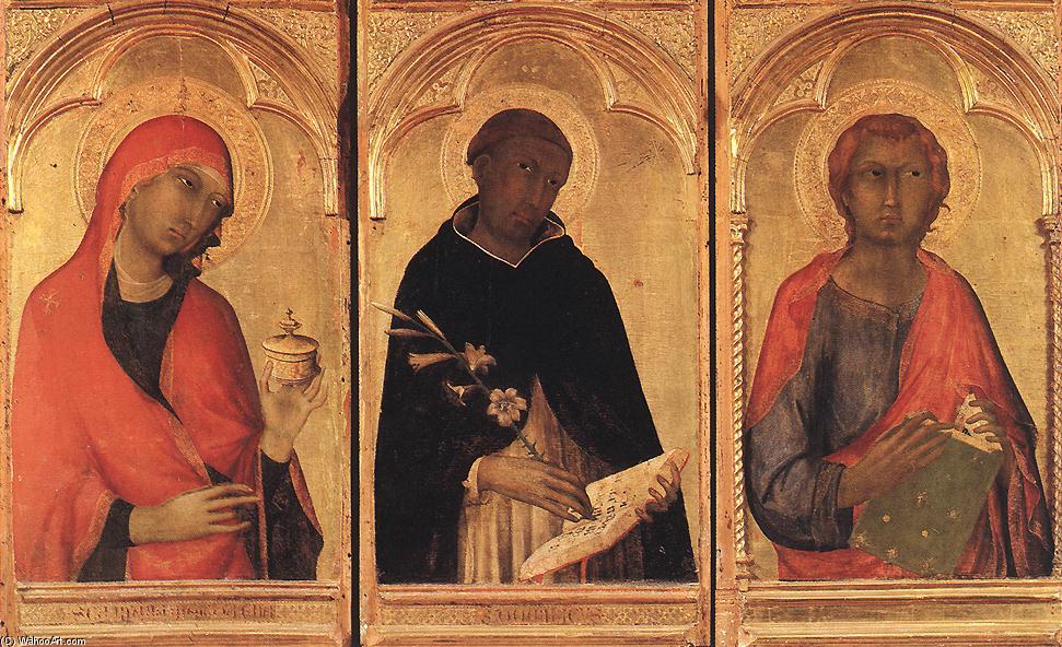 Polyptyque Sainte Catherine (détail) — Simone Martini