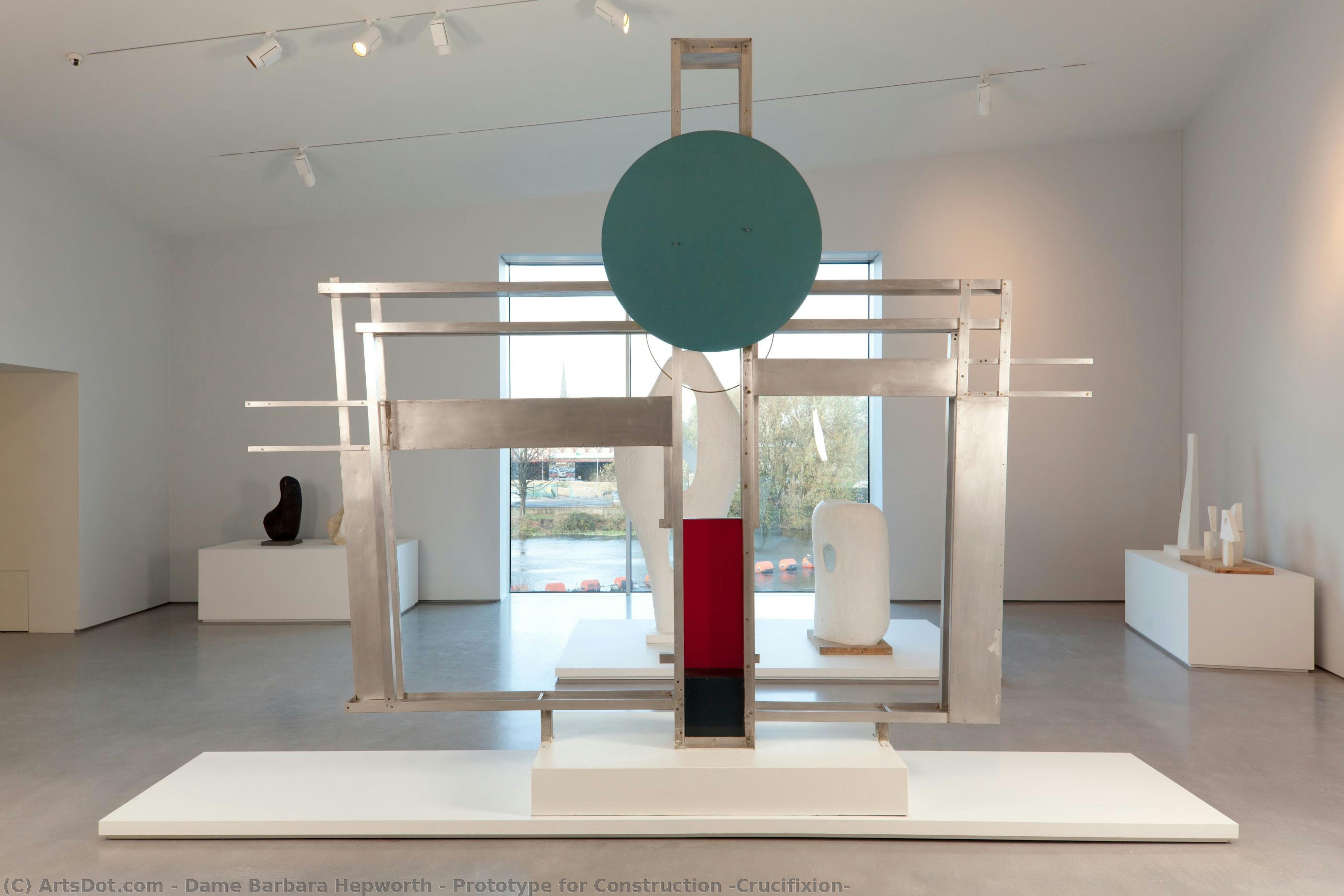 Barbara Hepworth - Yapım Prototipi (Çapraz)