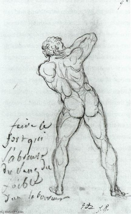 Study After Michelangelo — Žak-lui David