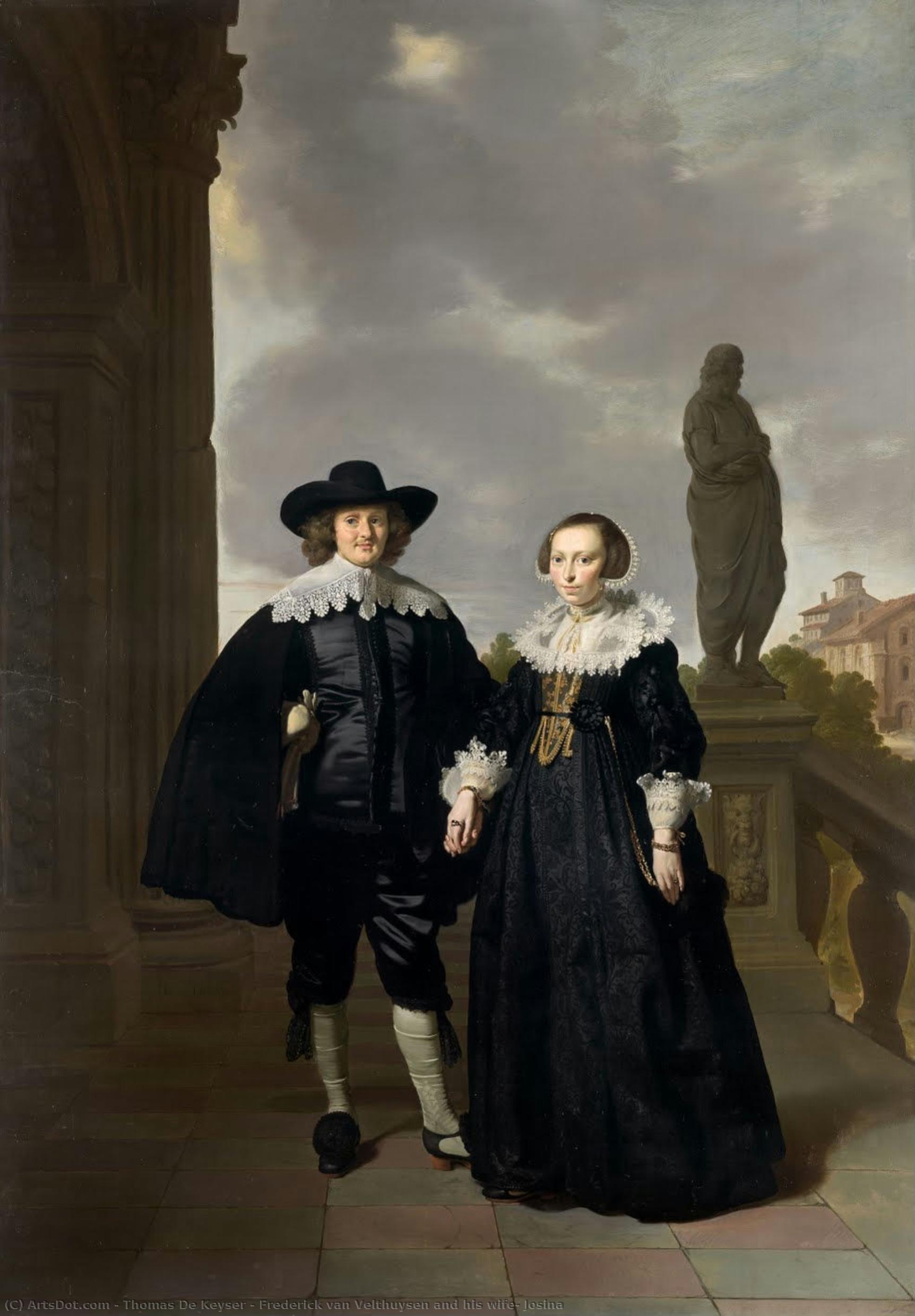 Thomas De Keyser Og Hans Kone Josina — Thomas De Keyser