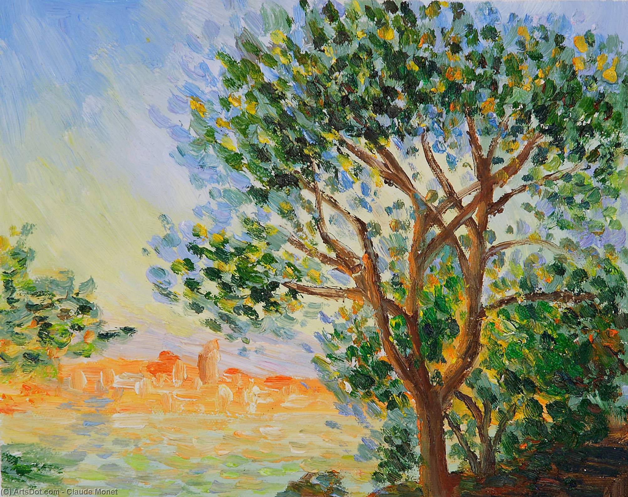 Viz A Antibes — Claude Monet