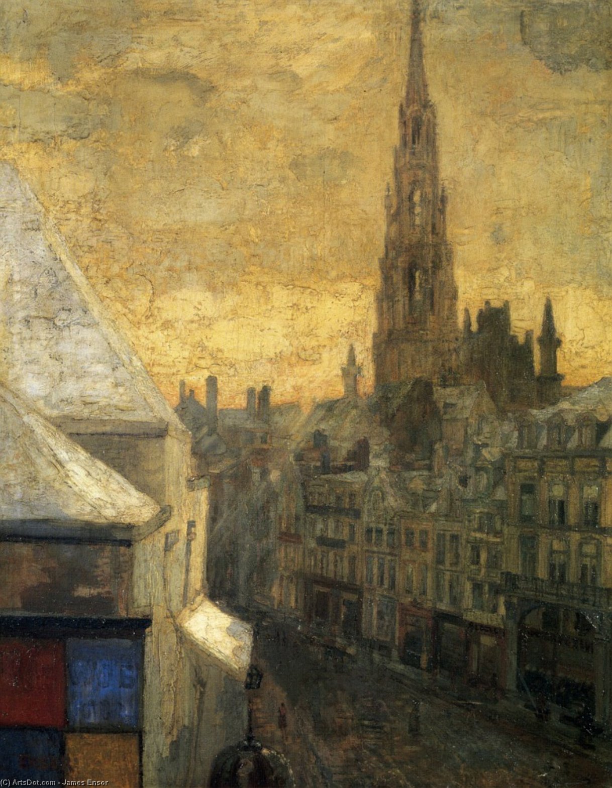 Hotel De Ville — James Ensor