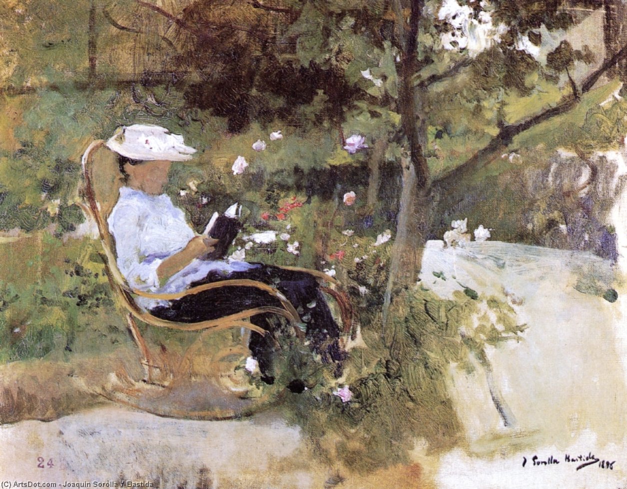 In The Garden — Joaquín Sorolla
