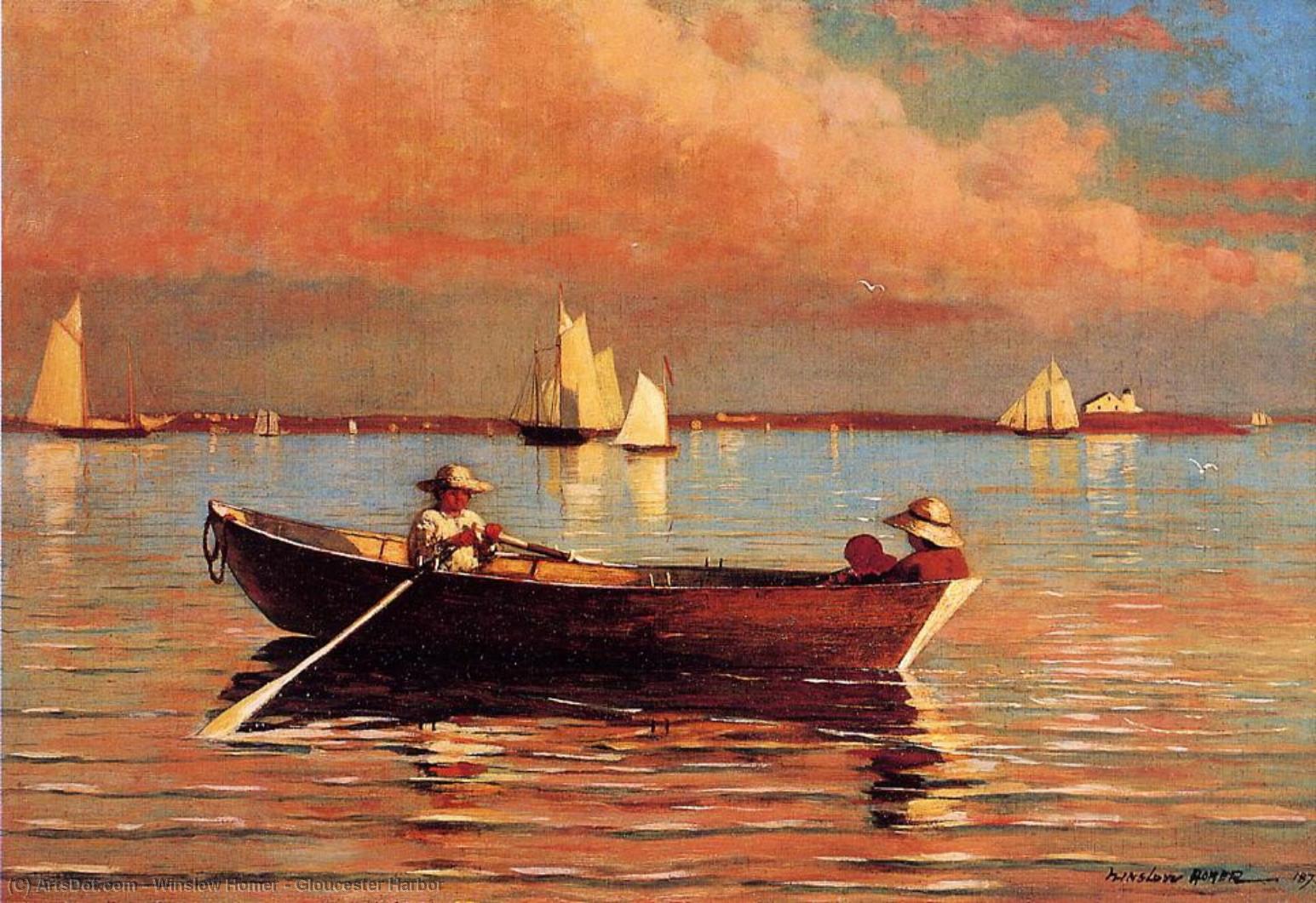 Gloucesterhafen — Winslow Homer