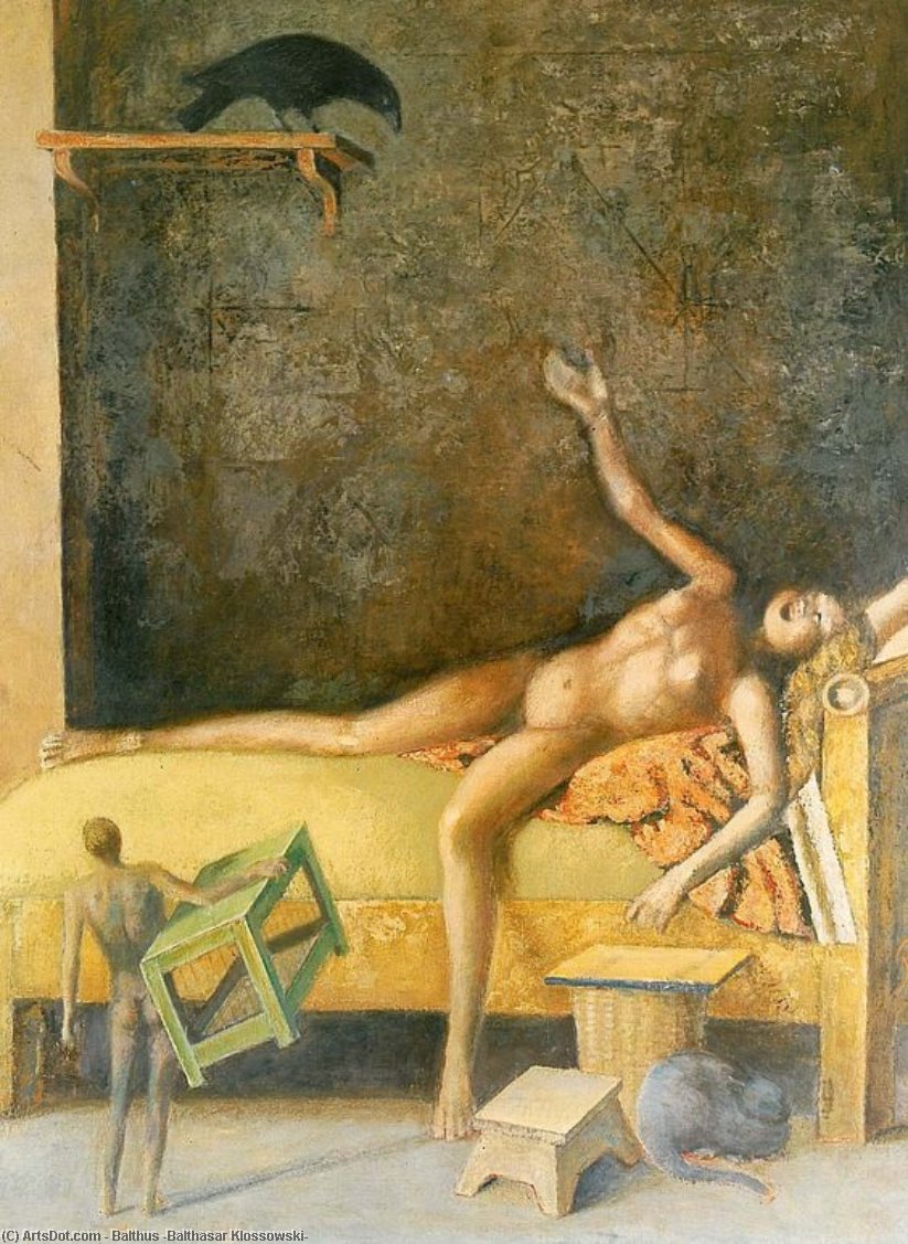 Great Composition In Raven — Balthus