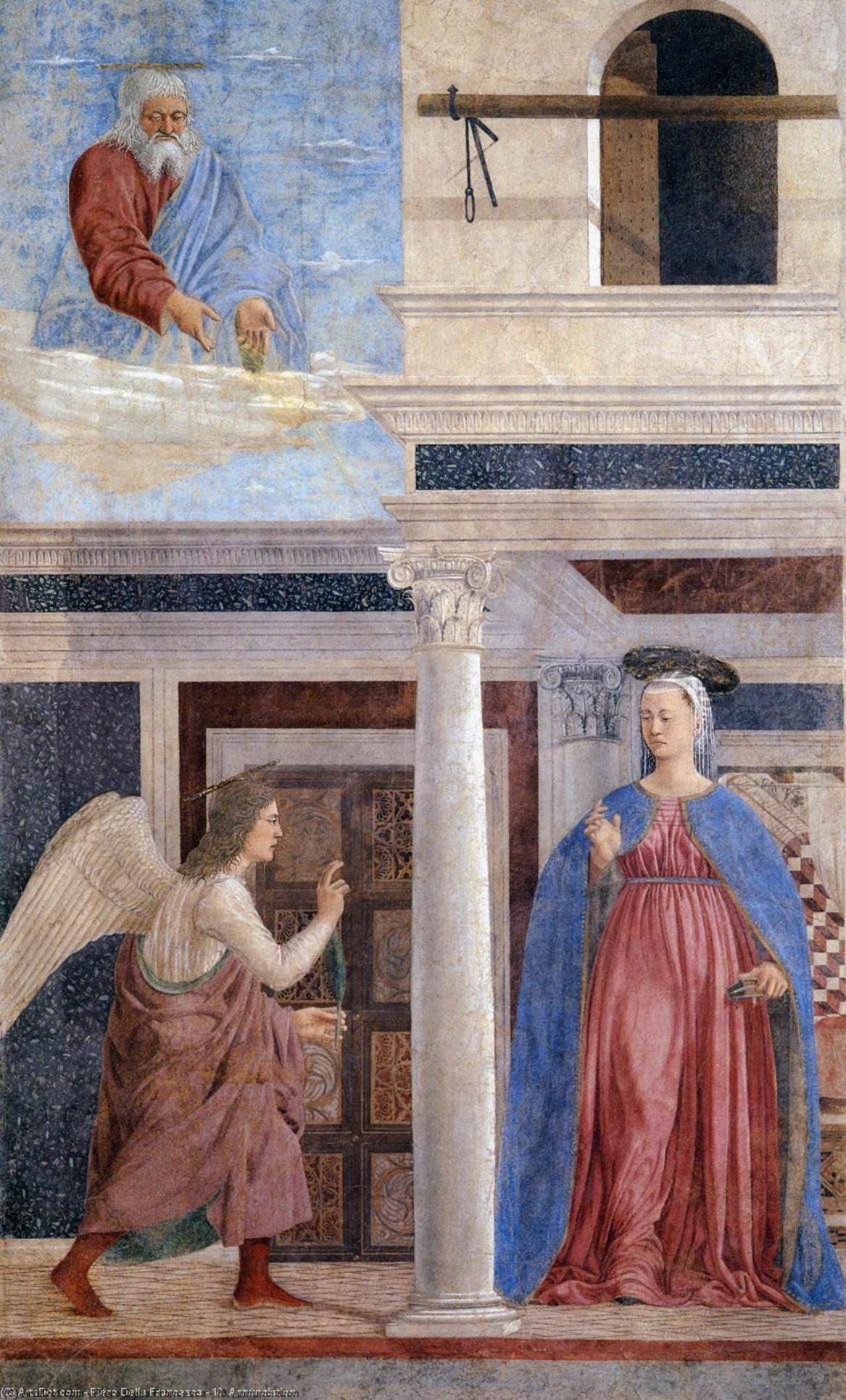 Piero della Francesca - 10. Annunciation