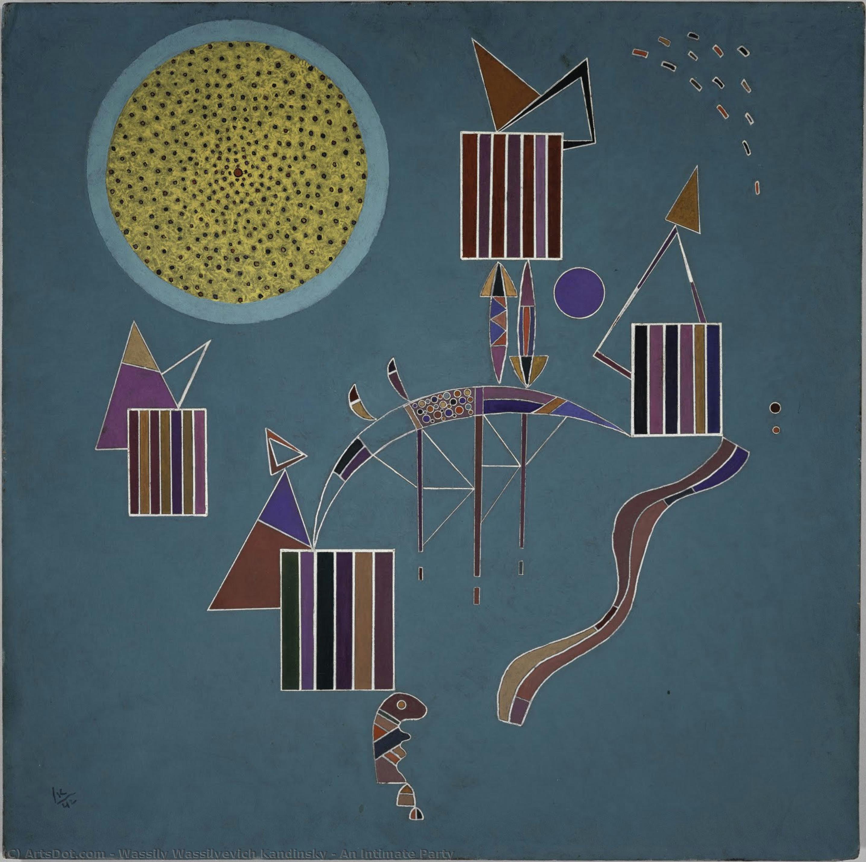 Wassily Wassilyevich Kandinsky - An Intimate Party