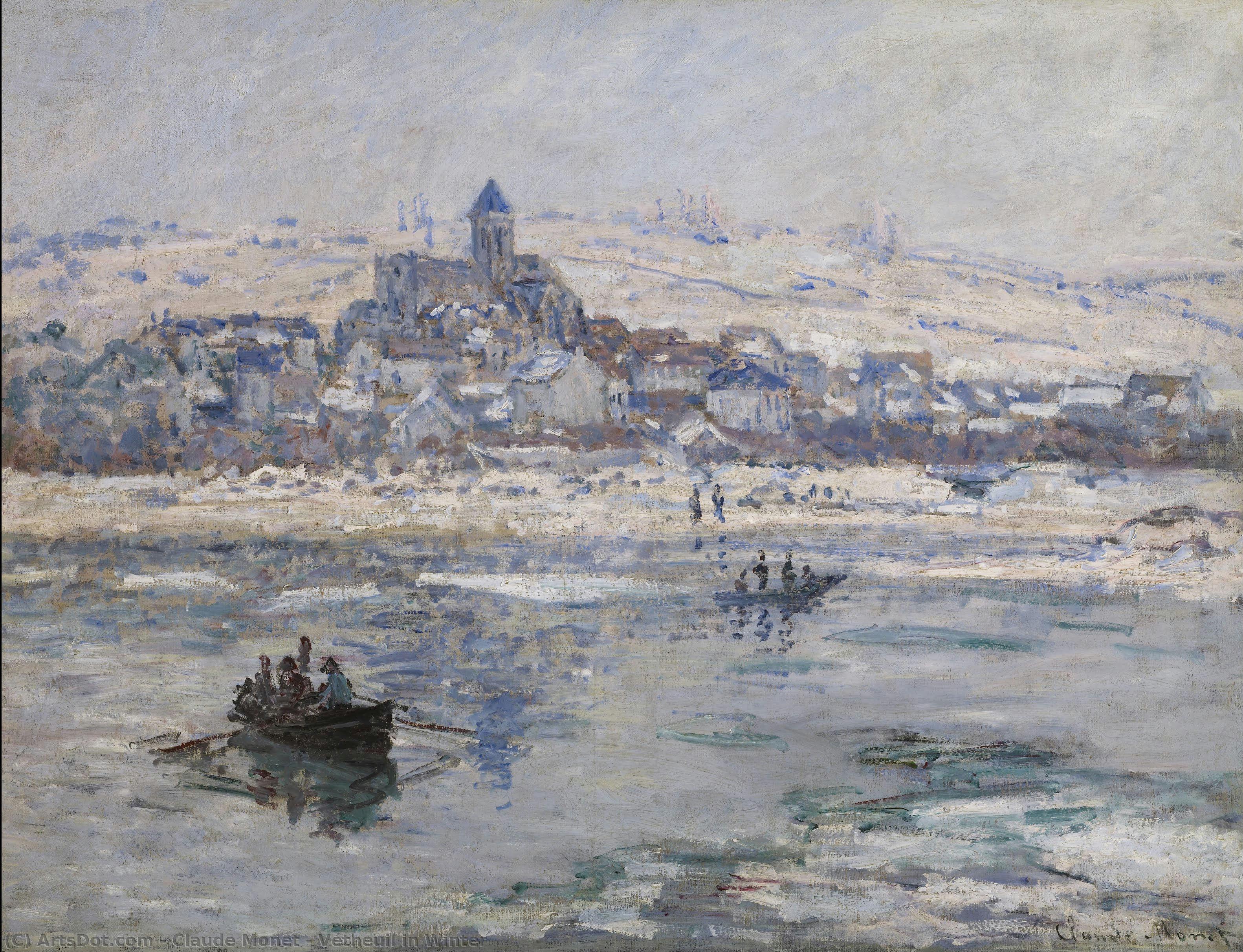클로드 모네 - Vétheuil in Winter