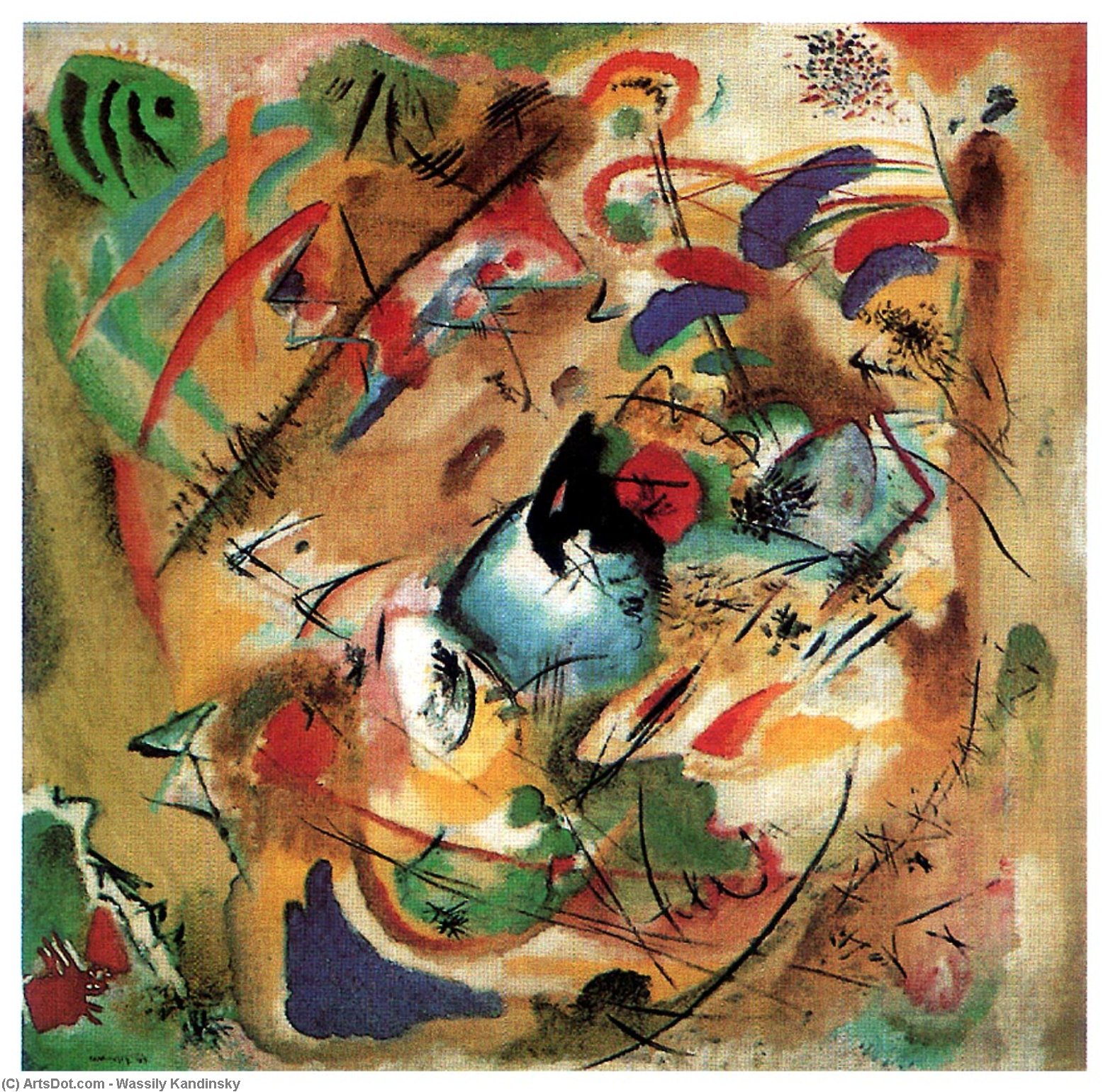 Improvisation (drøm) — Wassily Wassilyevich Kandinsky