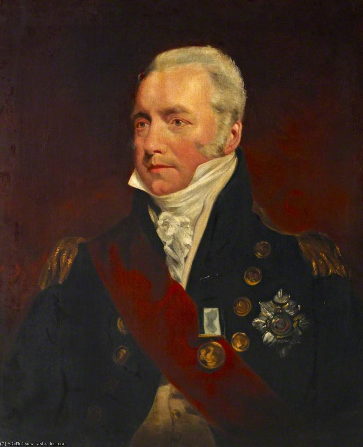Vice-admiral Sir Richard Goodwin Keats — John Jackson