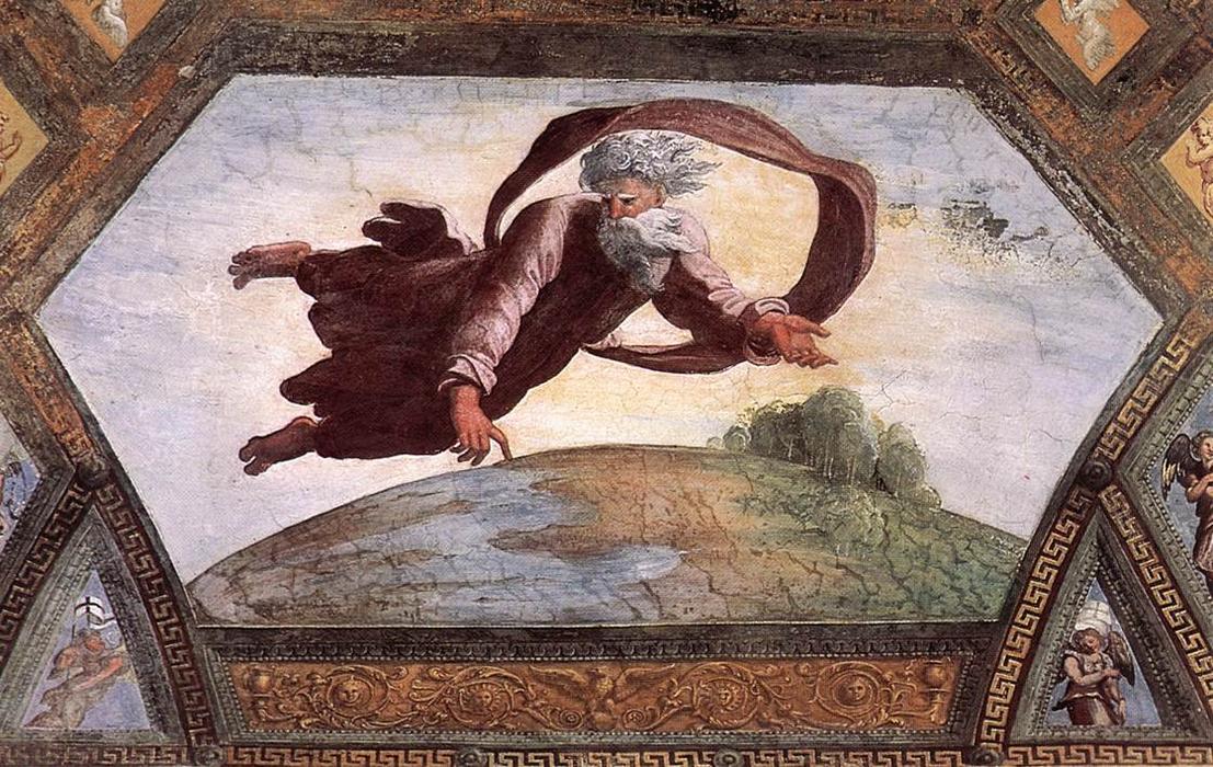 La Separazione Della Terra E Dell'acqua — Raffaello