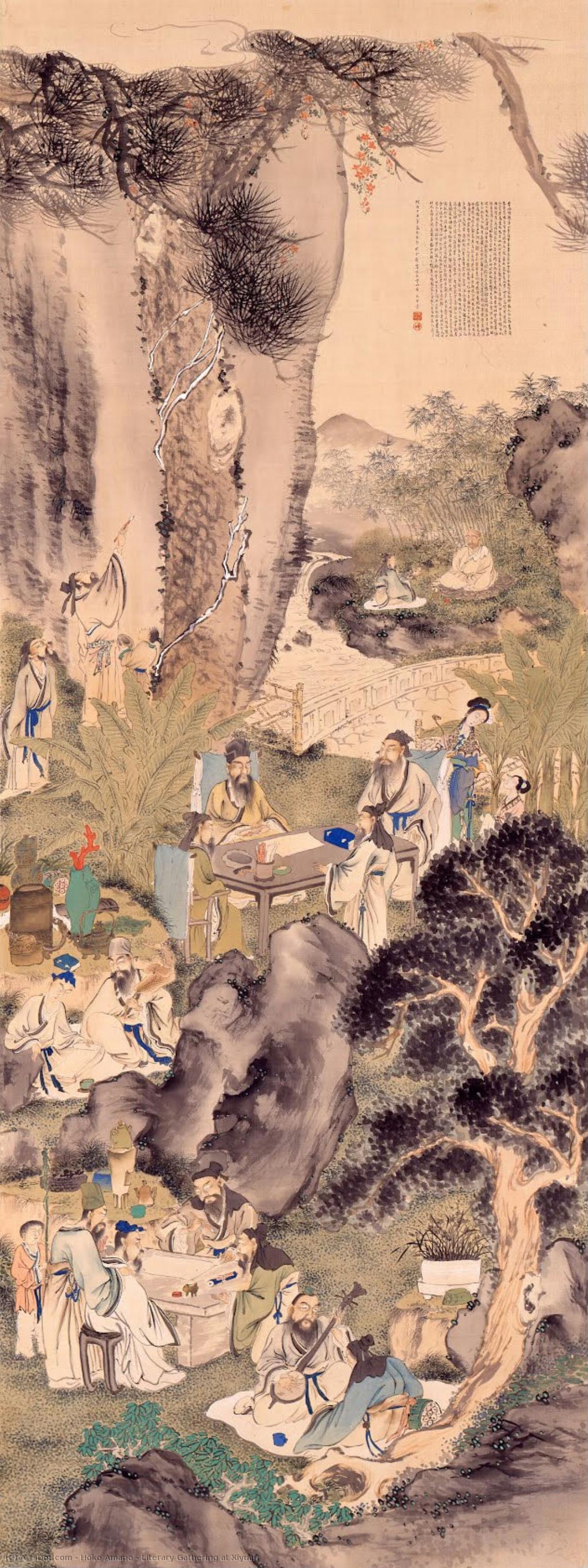 Literary Gathering At Xiyuan — Hōko Amano