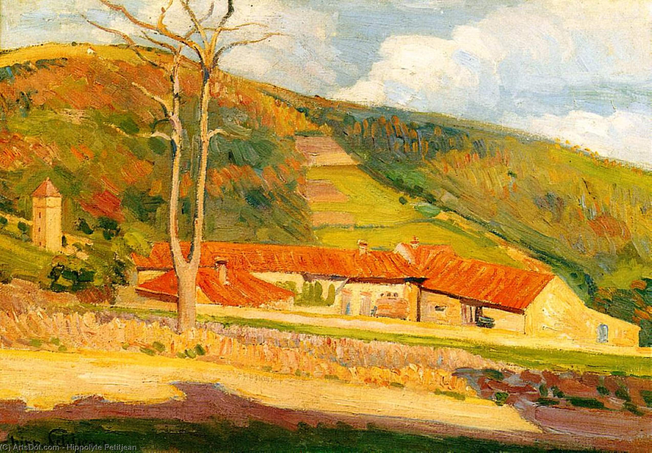 Landscape — Hippolyte Petitjean