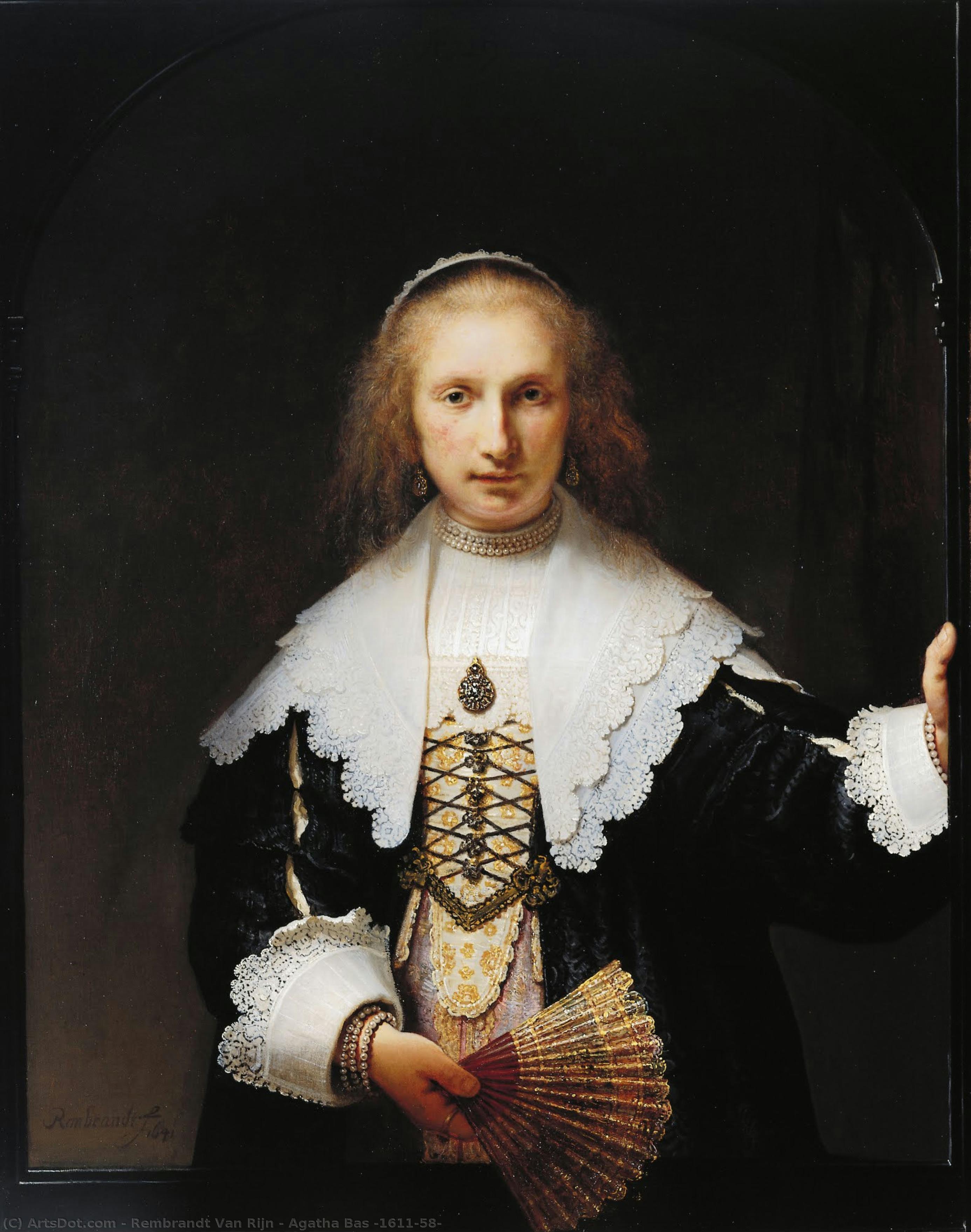 Agatha Bas — Rembrandt Van Rijn