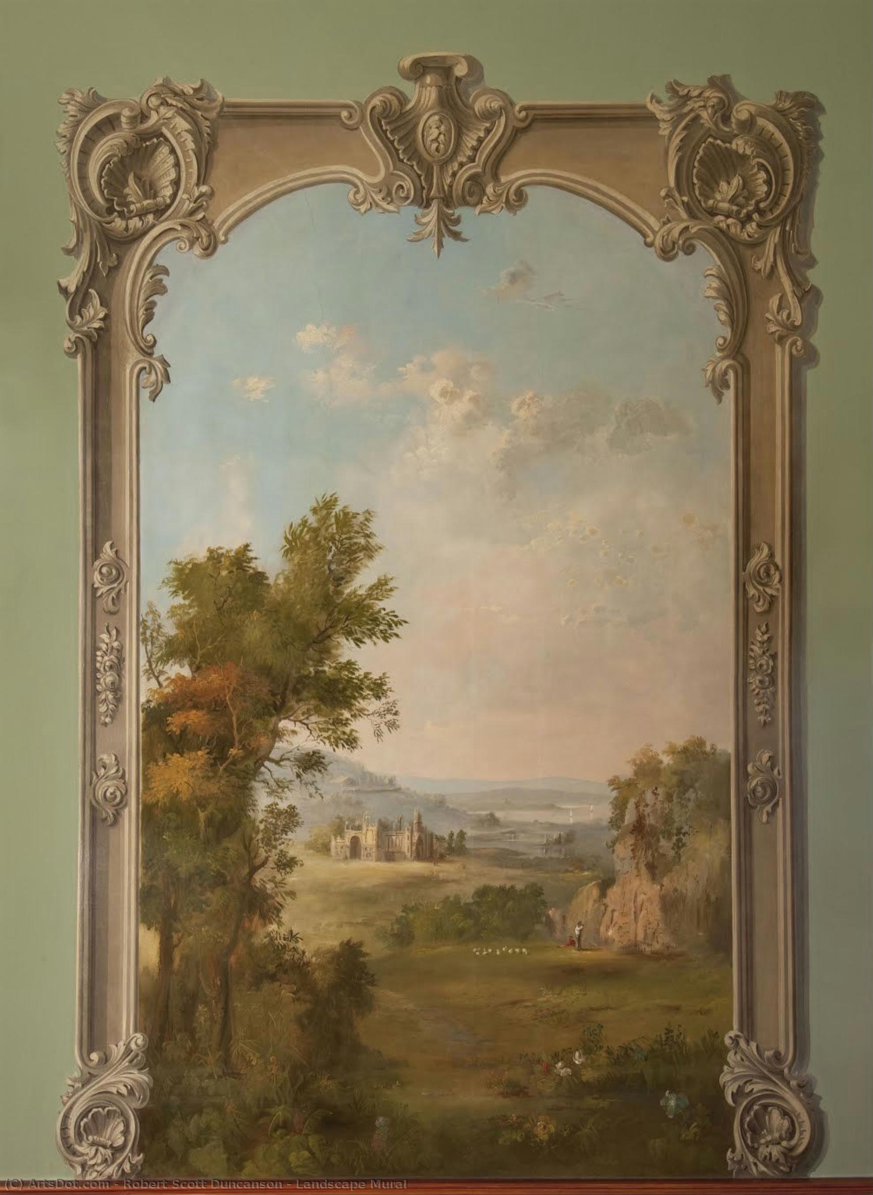 Landscape Mural — Robert Seldon Duncanson